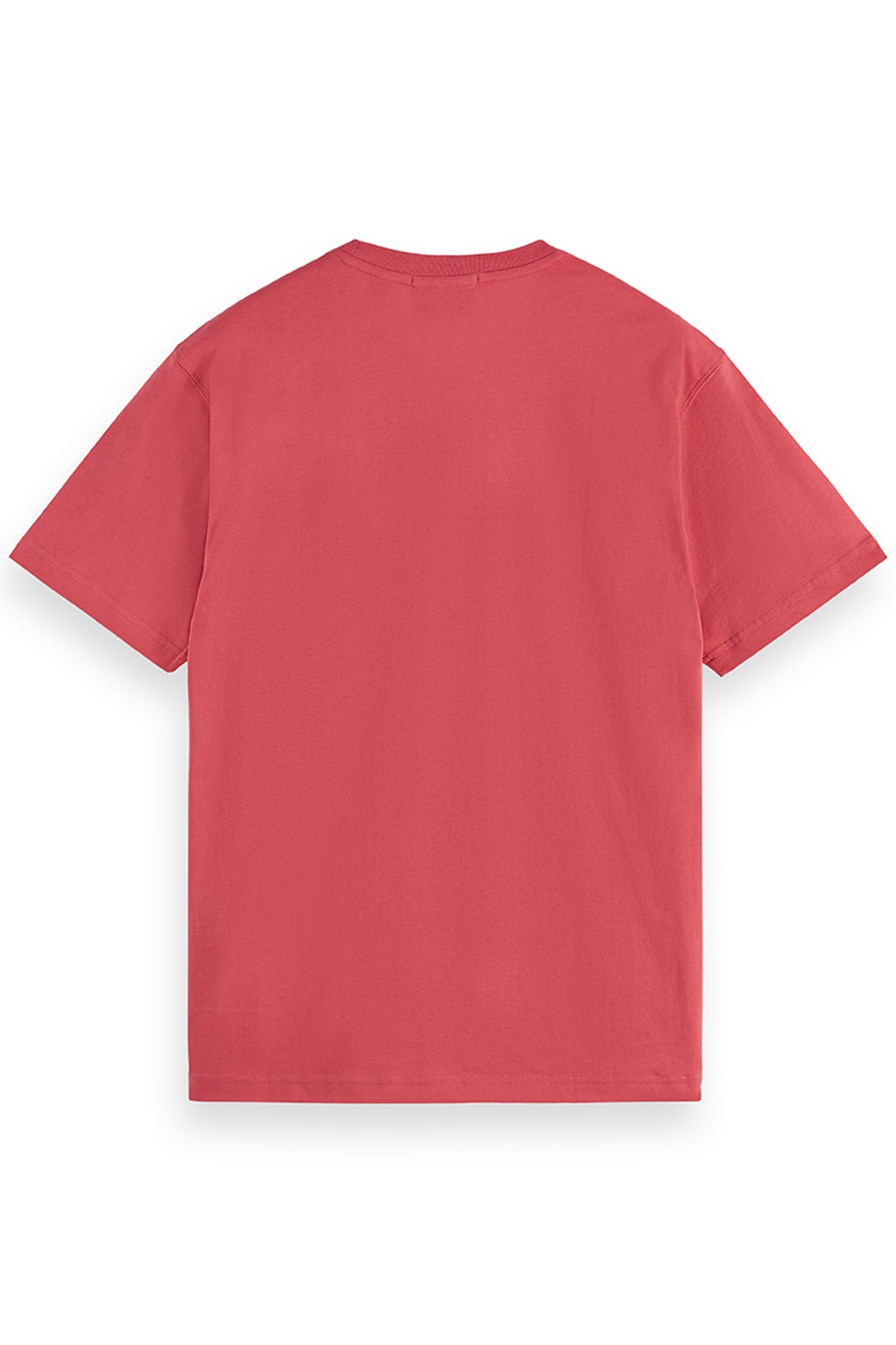 SS GRAPHIC TEE LT PASTEL RED 2