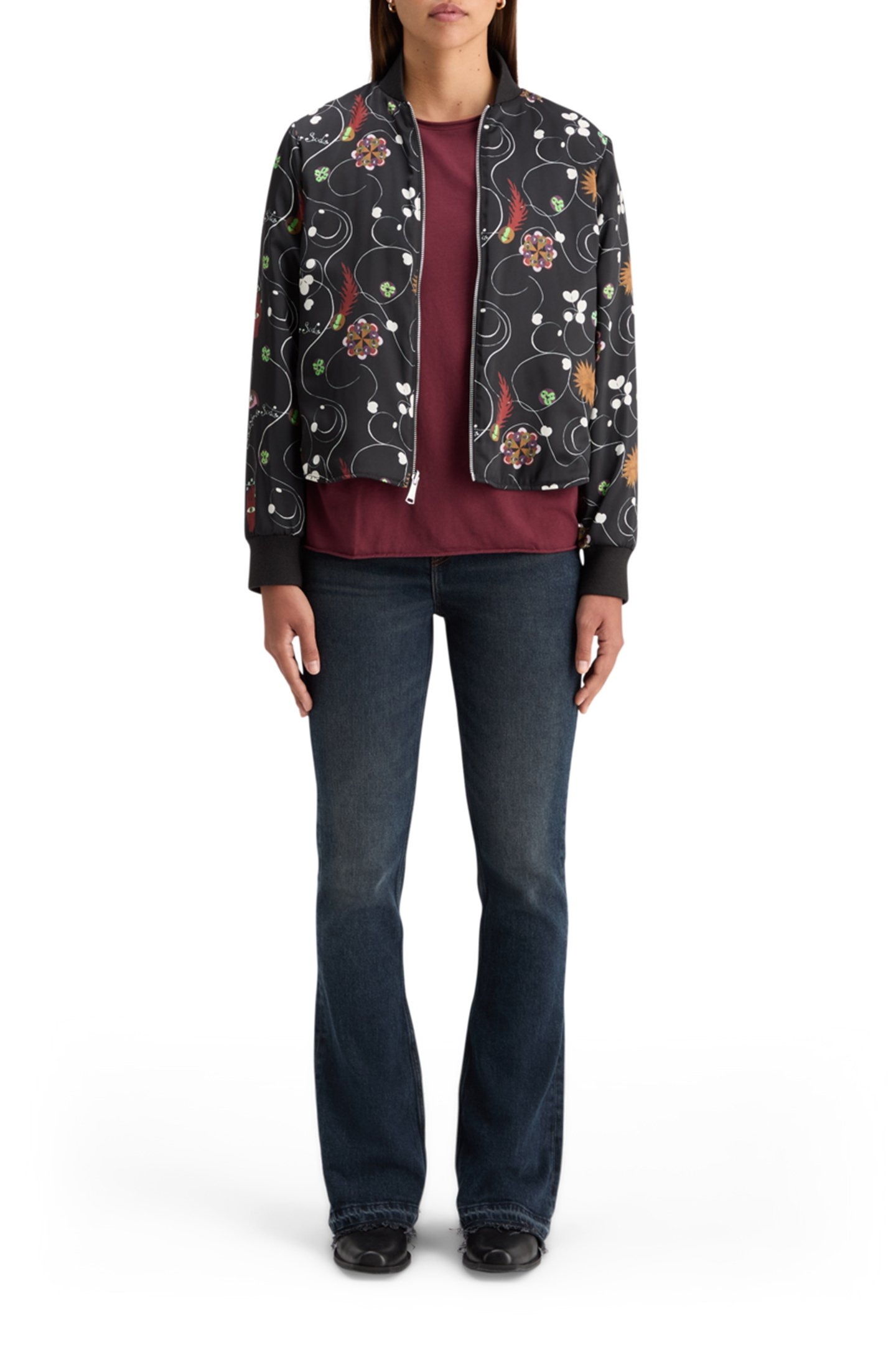 ELEVATED REVERSIBLE BOMBER EVENING BLACK 4