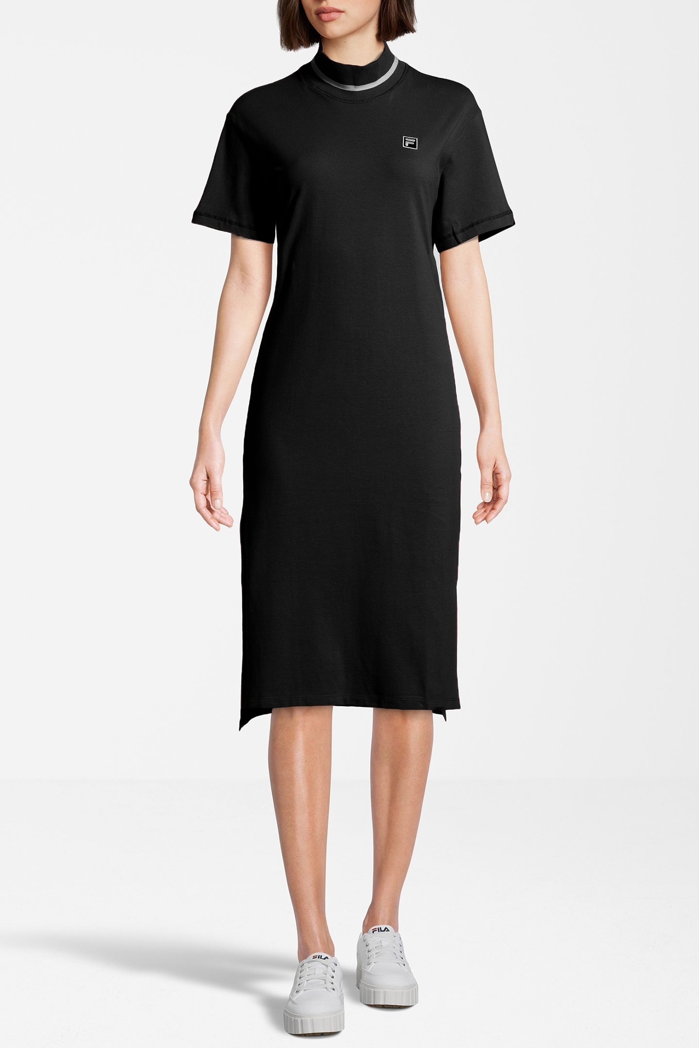 BIALOWIEZA TEE DRESS BLACK 1