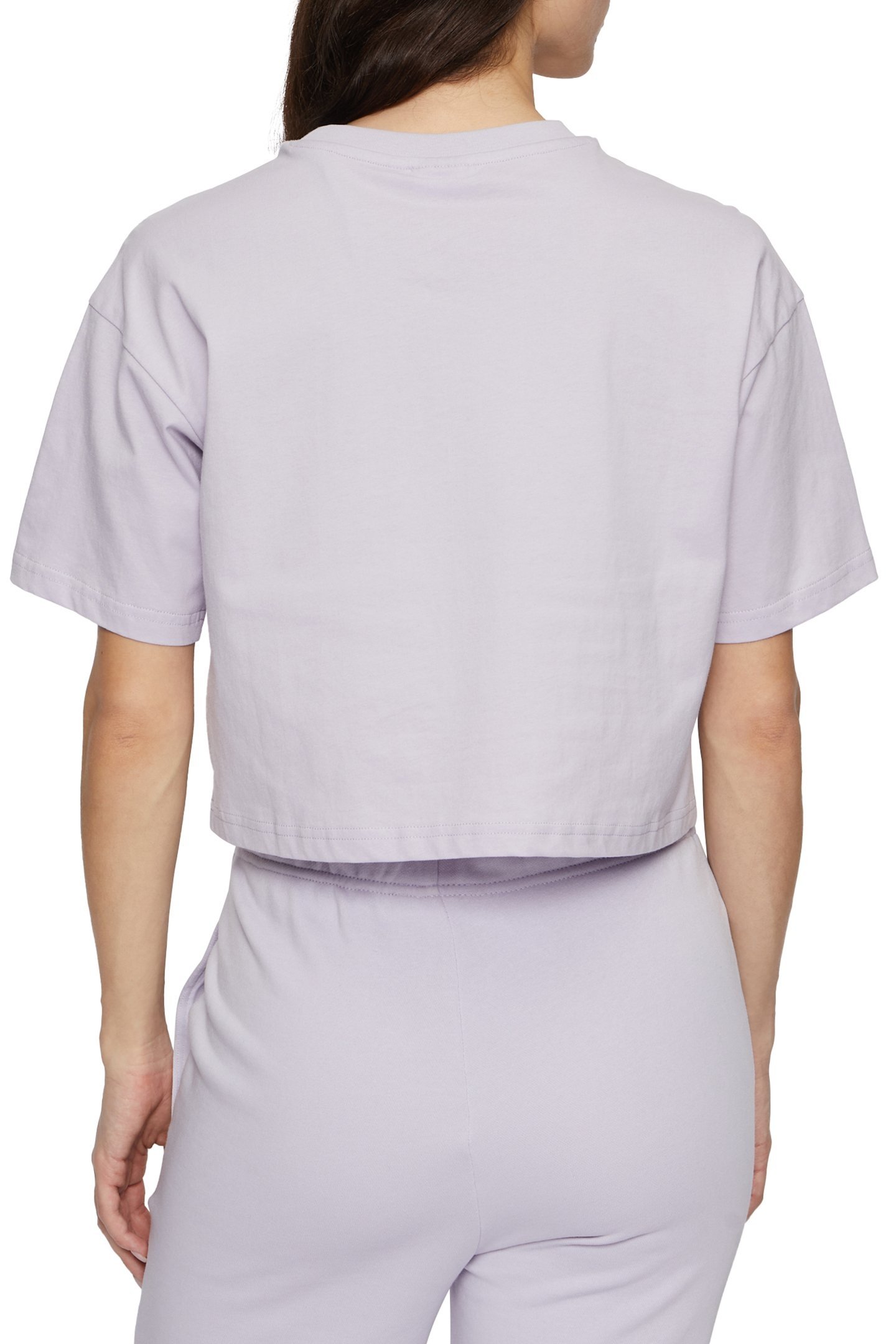 LOCRI LOOSE CROPPED TEE THISTLE 2