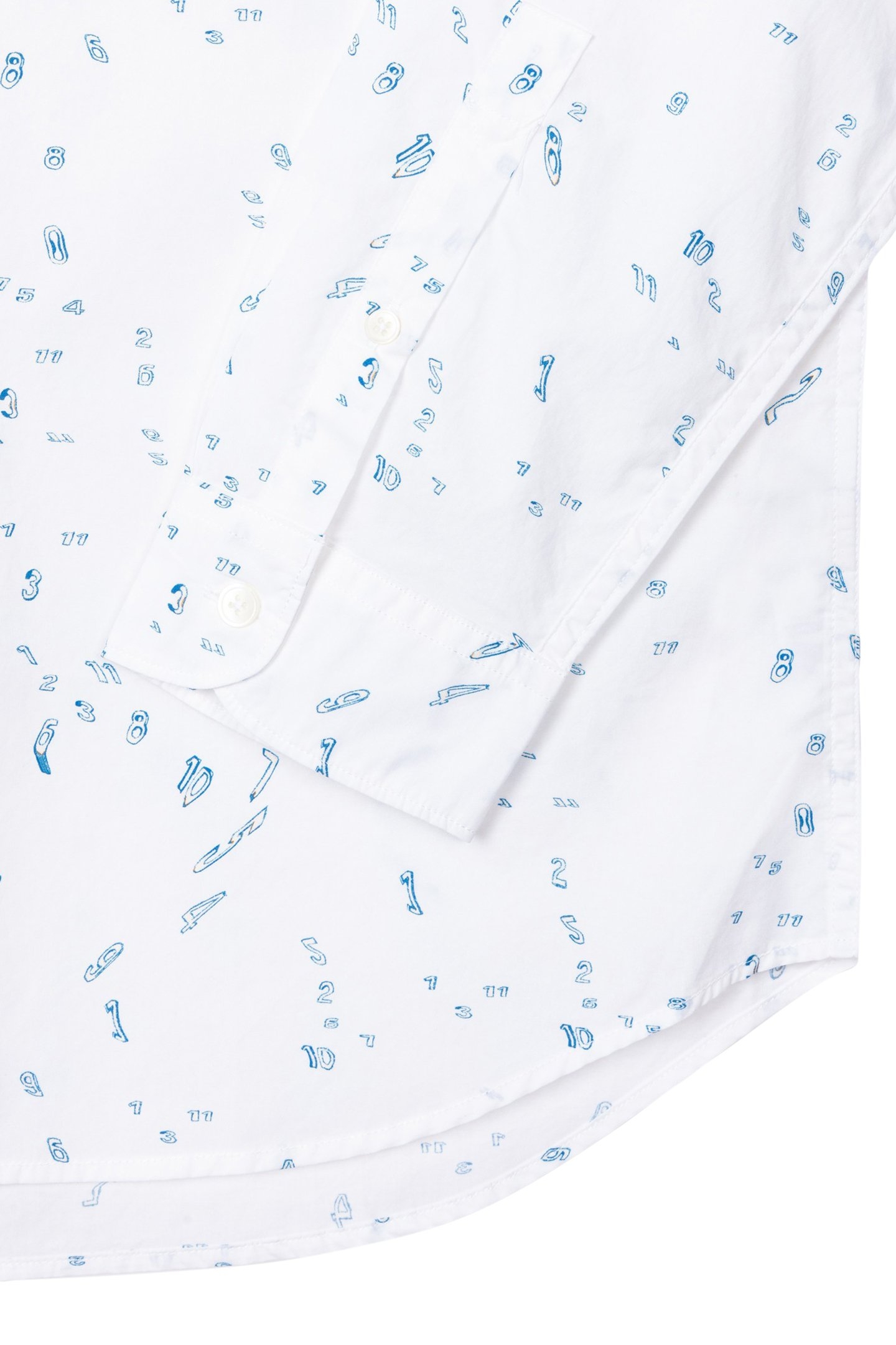 MENS LS TAILORED FIT SHIRT WHITE 6