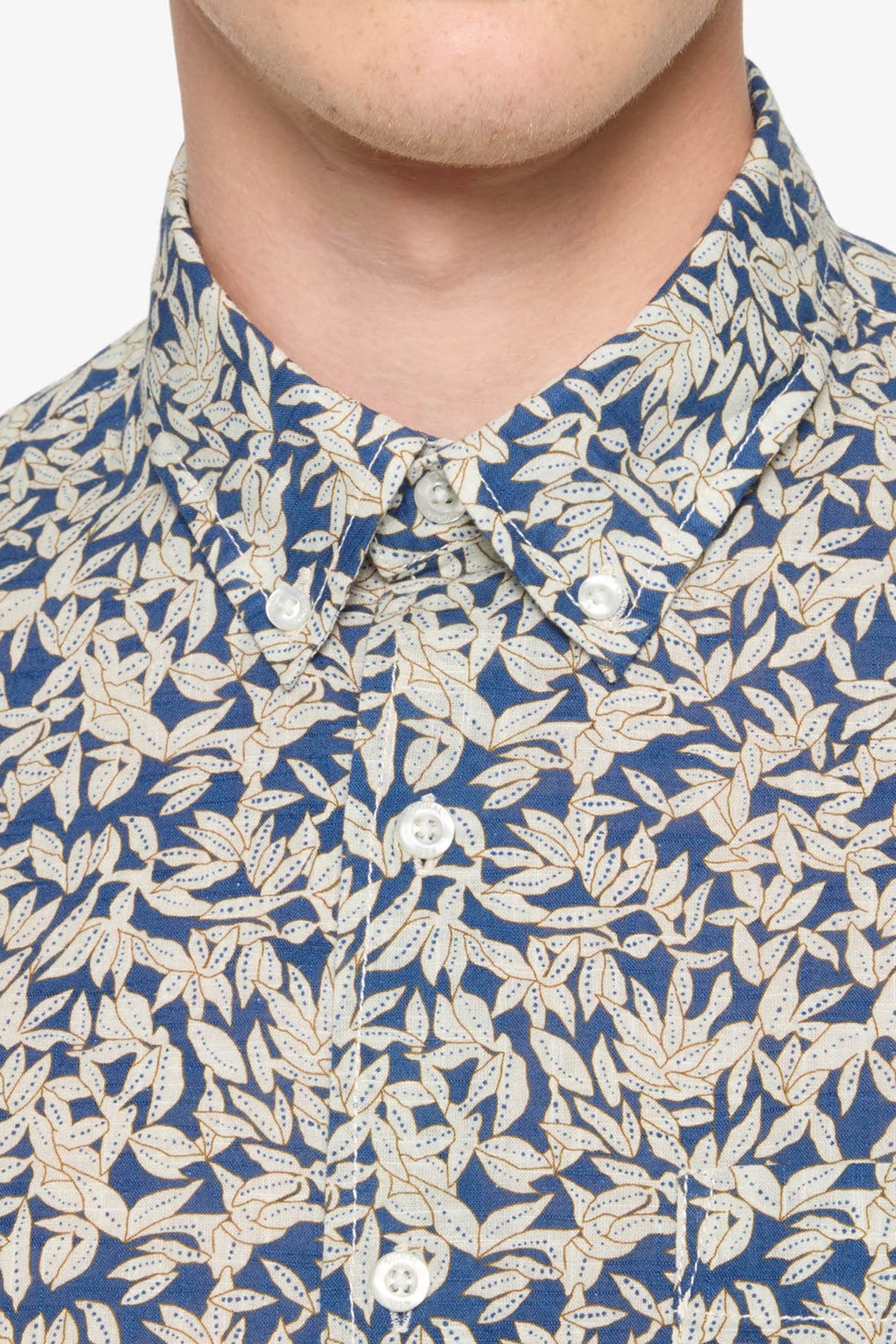 PINGOLSI PRINT SLUB BLUE CAPTAIN 6