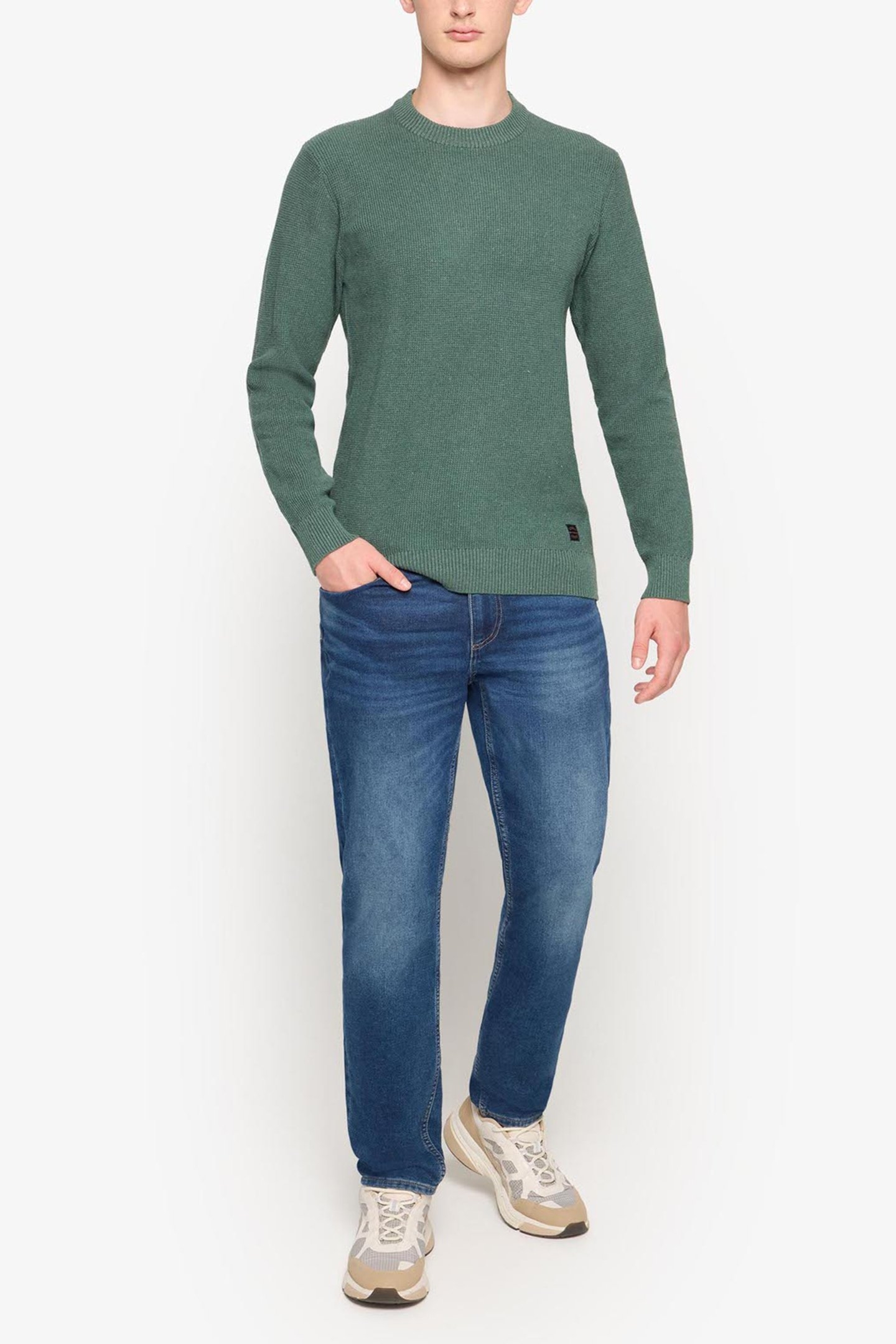 NICOSI STRUCTURE KNIT + AGED GREEN MEL 3