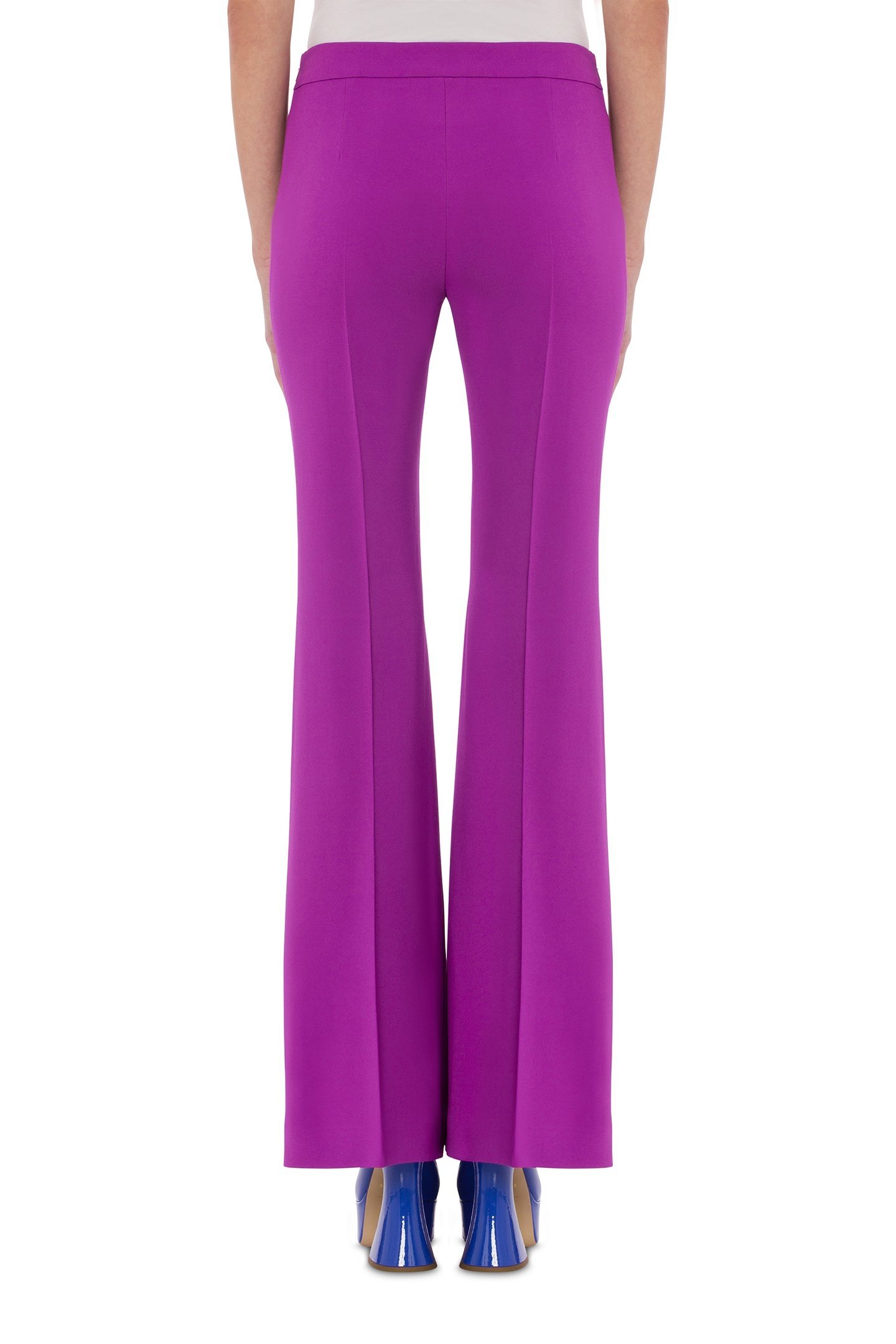 60'S CADY FLARED TROUSERS VIOLET 2
