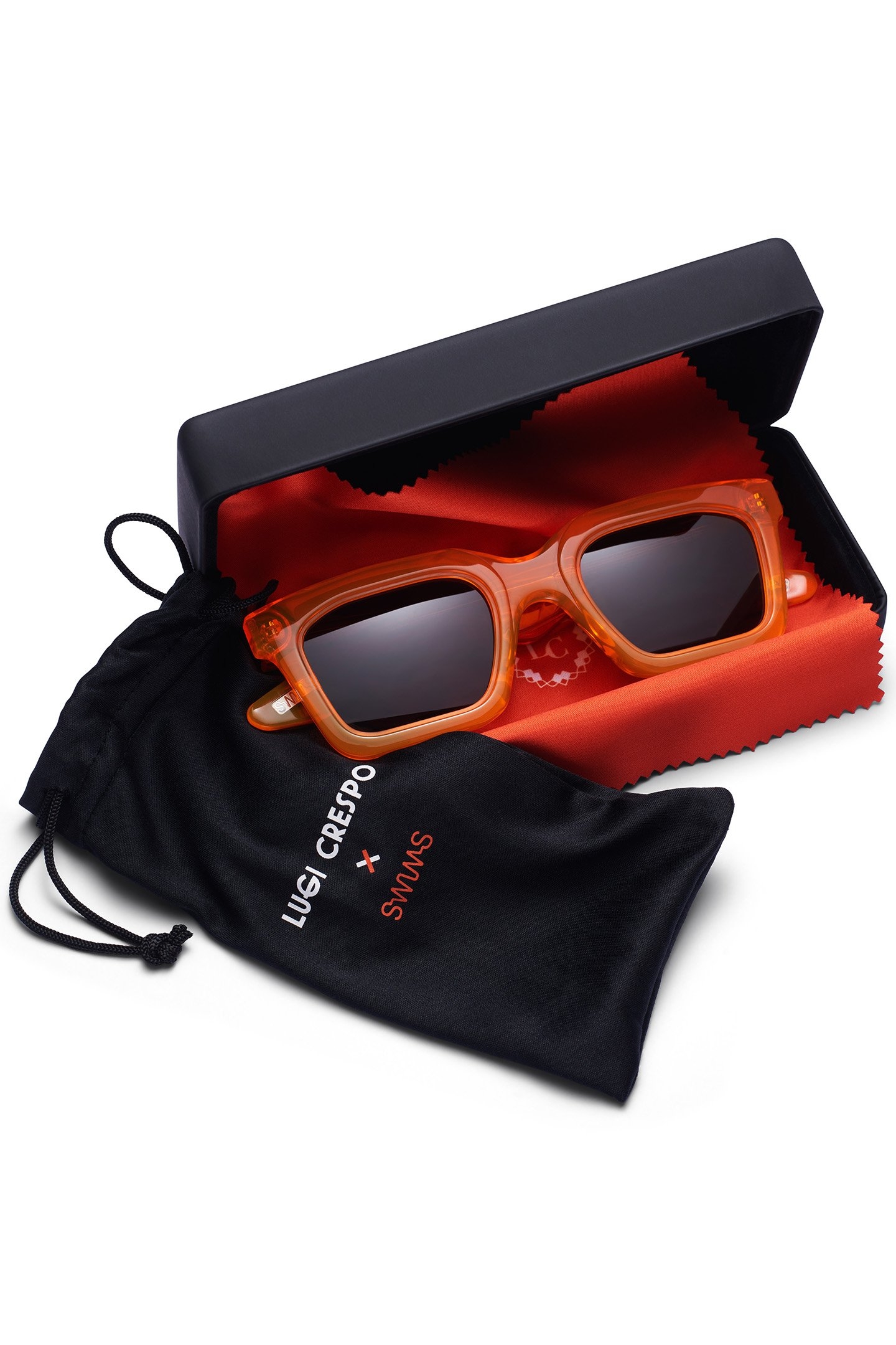 UNISEX AUDACE SUNGLASSES ORANGE 4