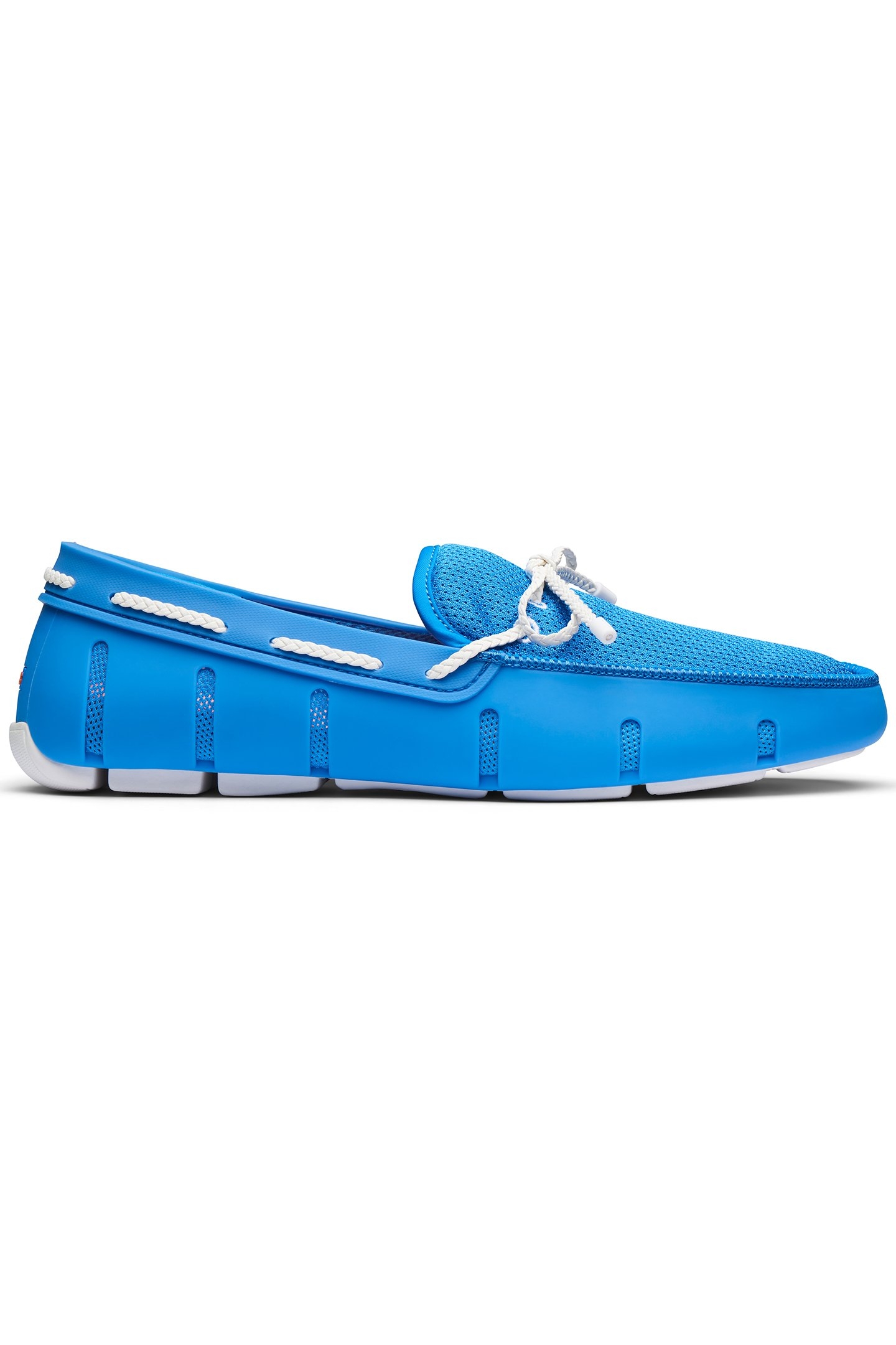BRAIDED LACE LOAFER BLUE SKIES 1