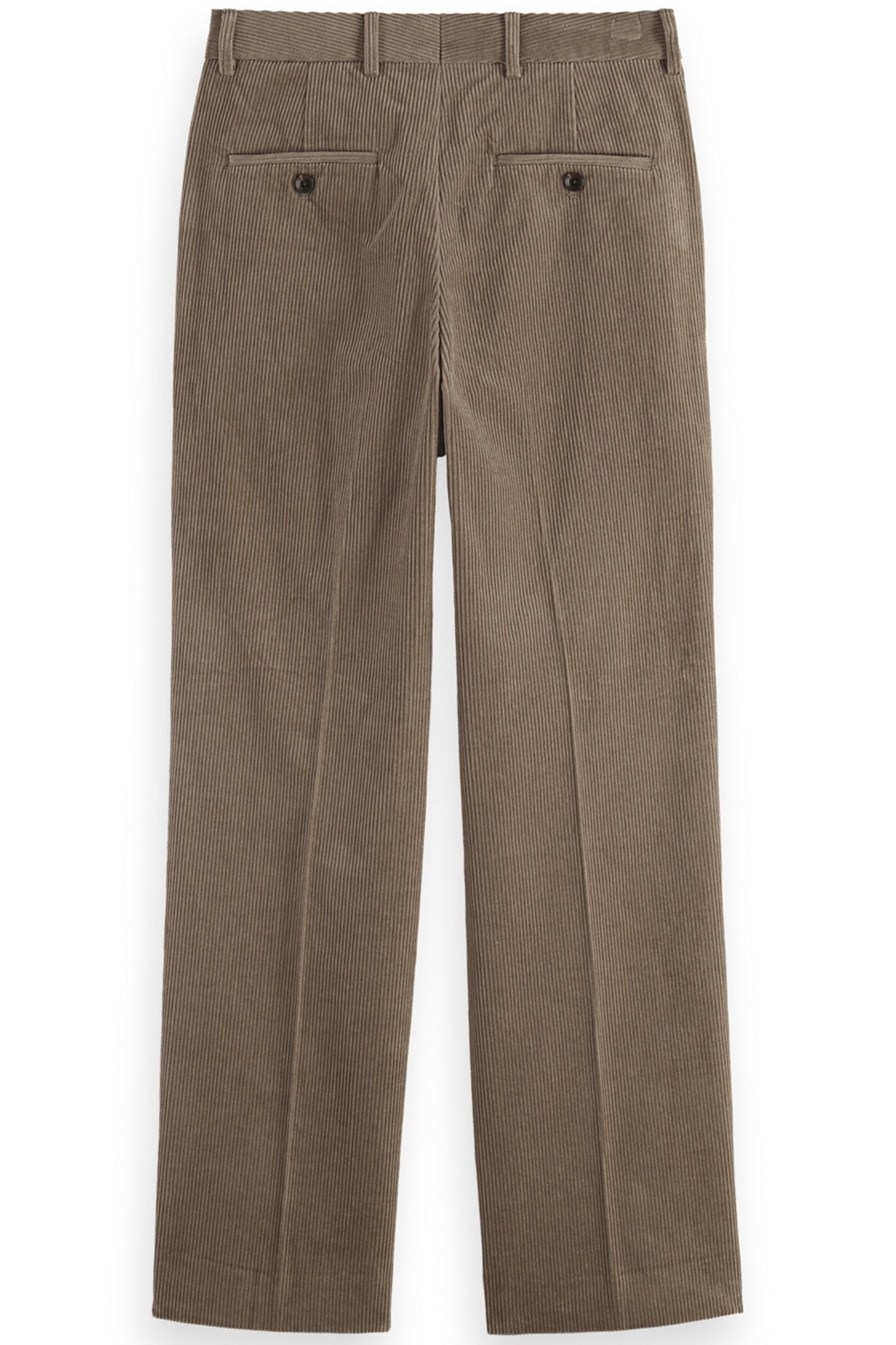 STRAIGHT FIT COTTON CORDUROY CHINO CAPPUCHINO 5