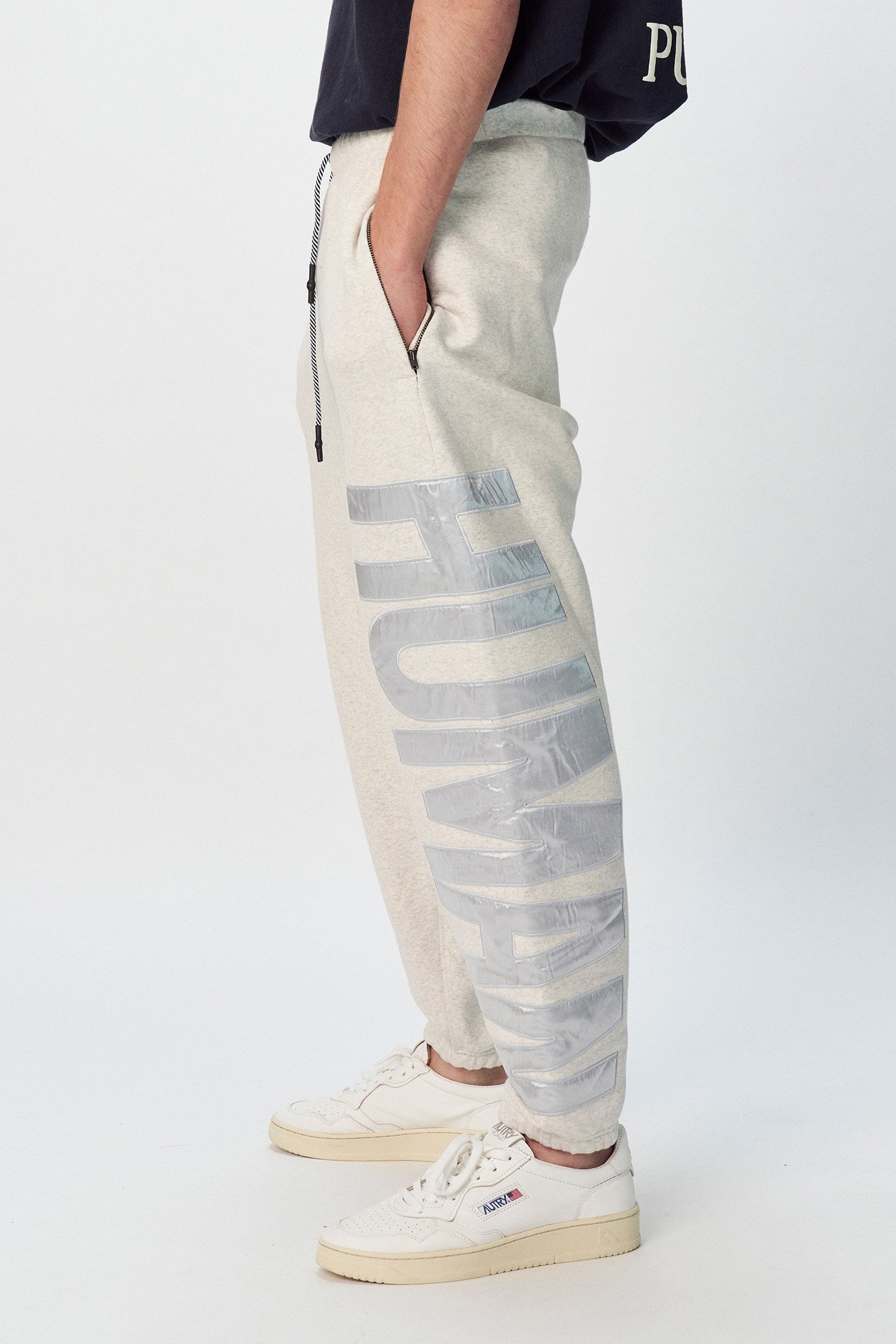 CHRIS FLEECE JOGGER SOFT WHITE MELEE 6