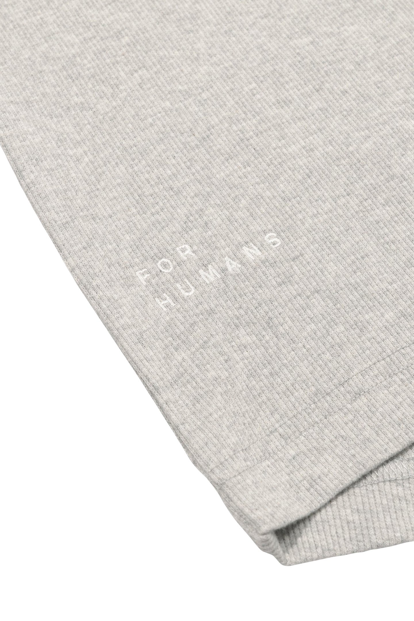 ALEX RIB JERSEY TEE LIGHT GREY MELEE 6