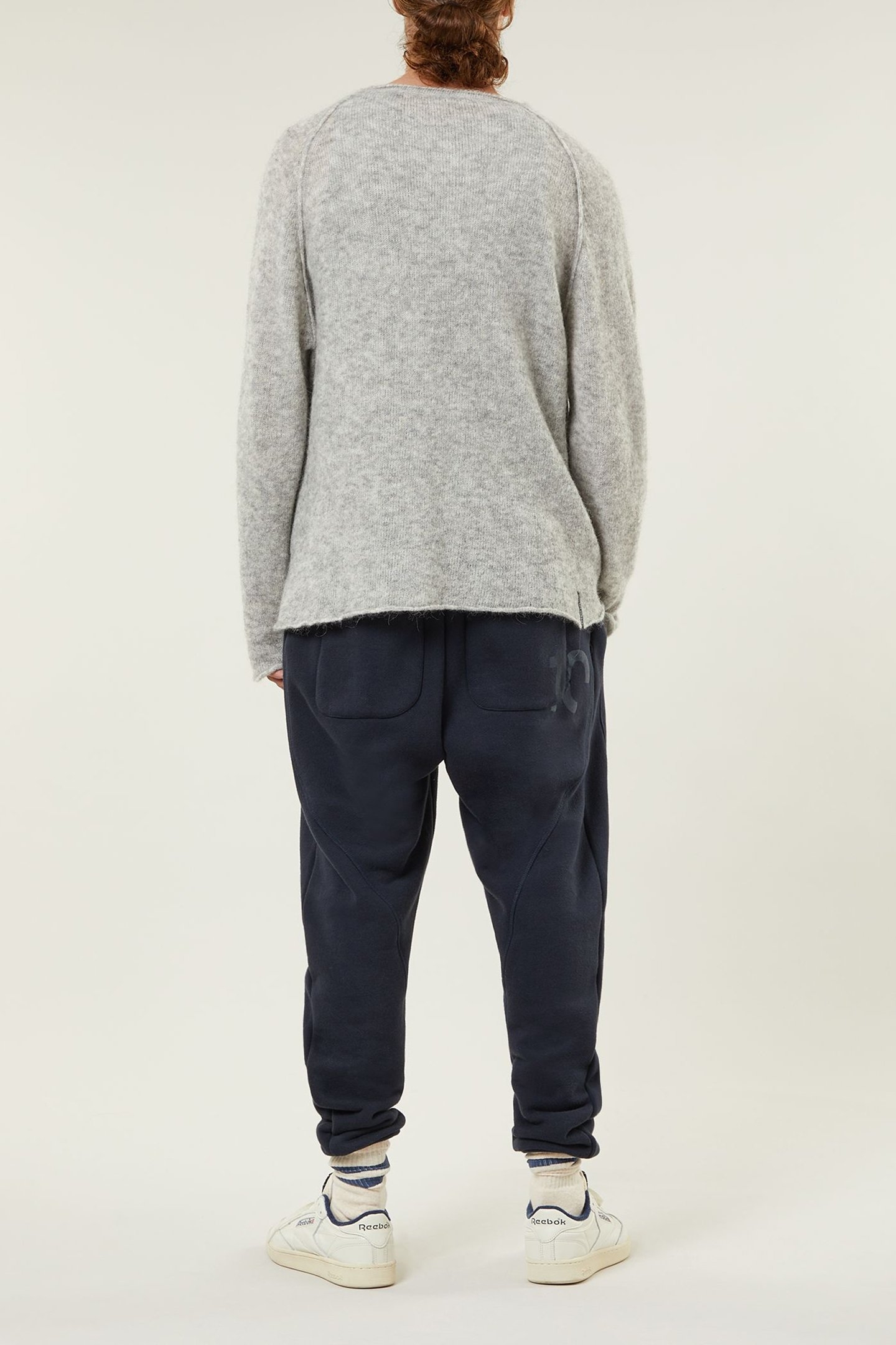 JACE KNIT SWEATER LIGHT GREY MELEE 3