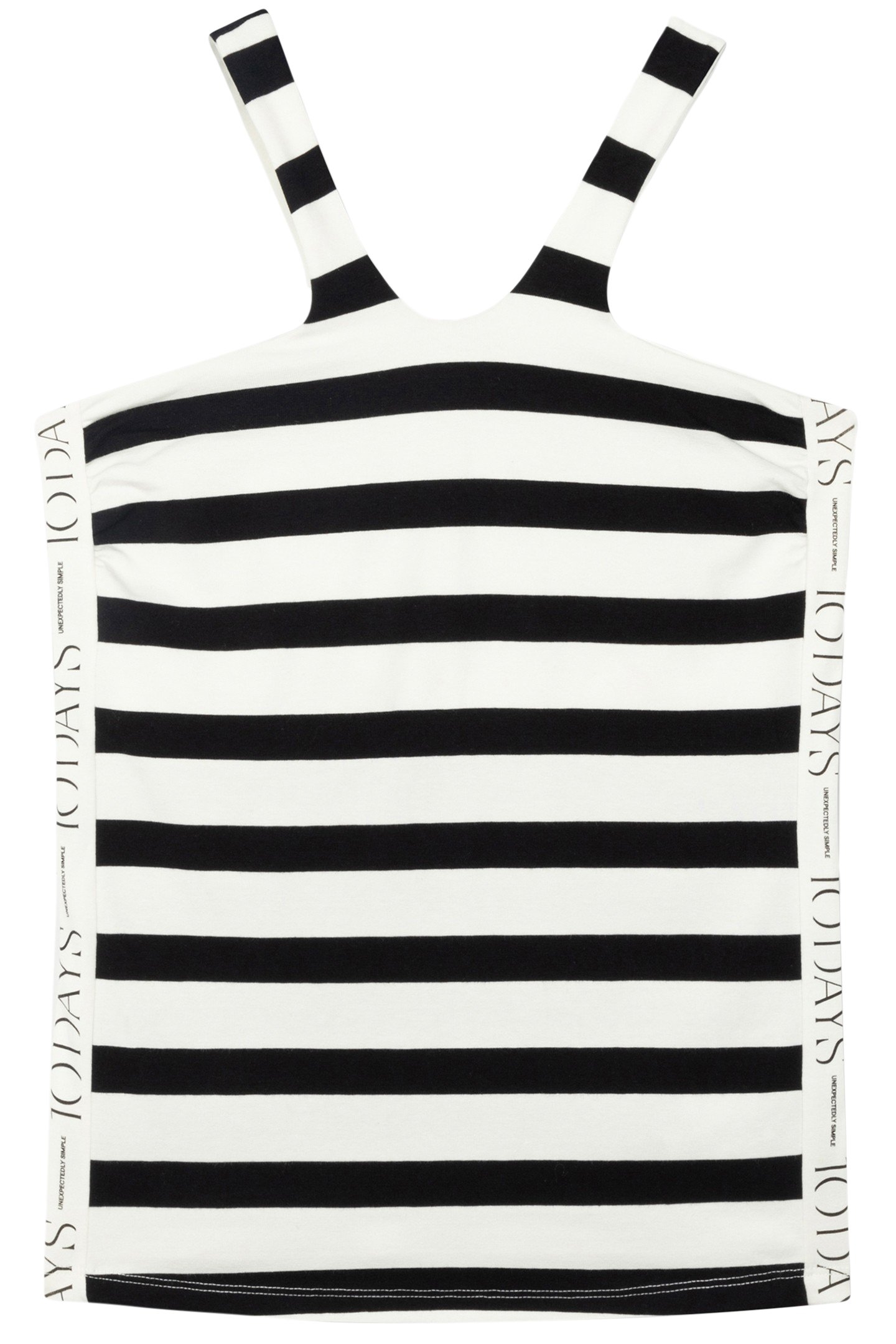 SPORTY WRAPPER STRIPES ECRU/BLACK 4