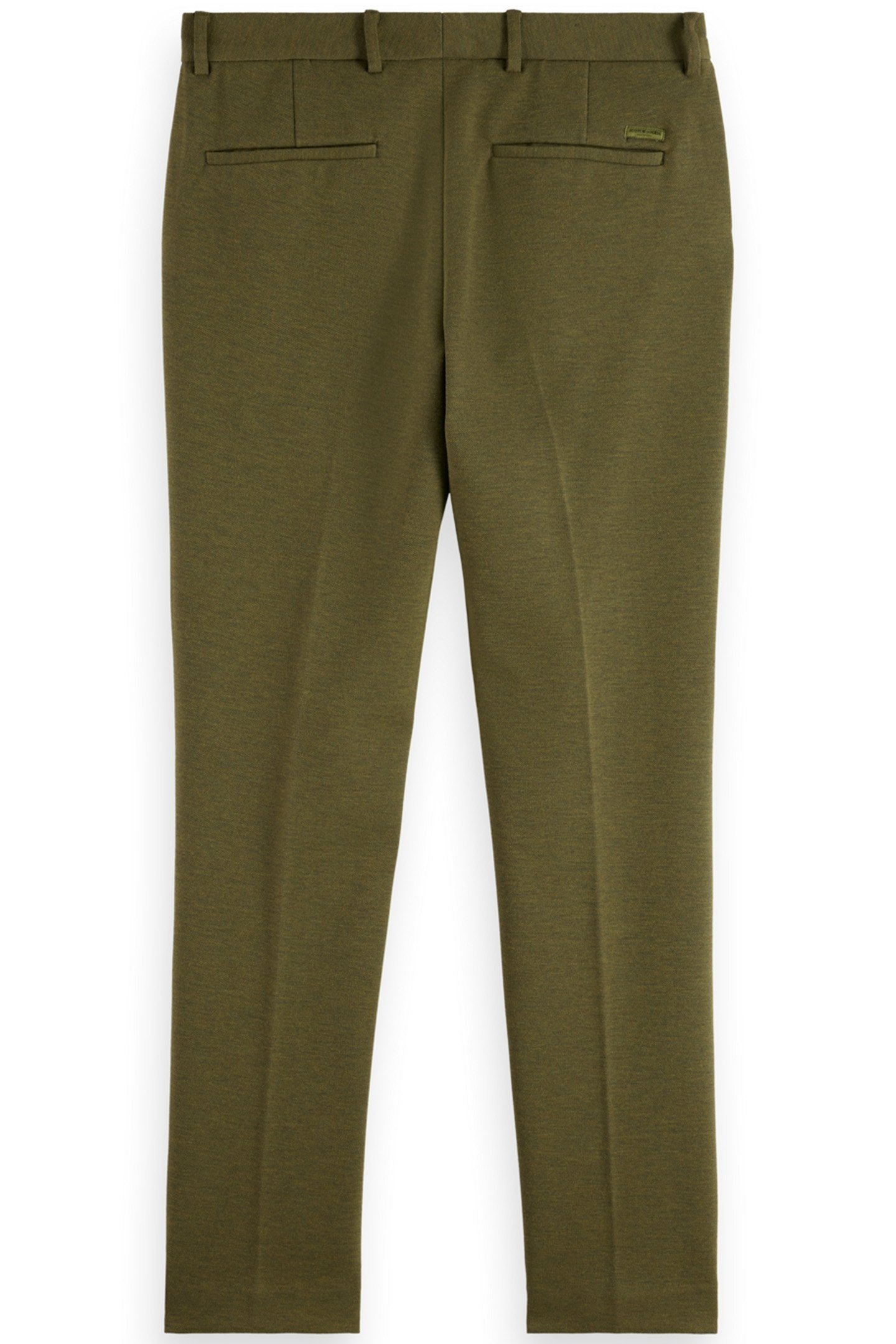 MOTT - KNITTED SLIM FIT CHINO MOSS GREEN MELANGE 5