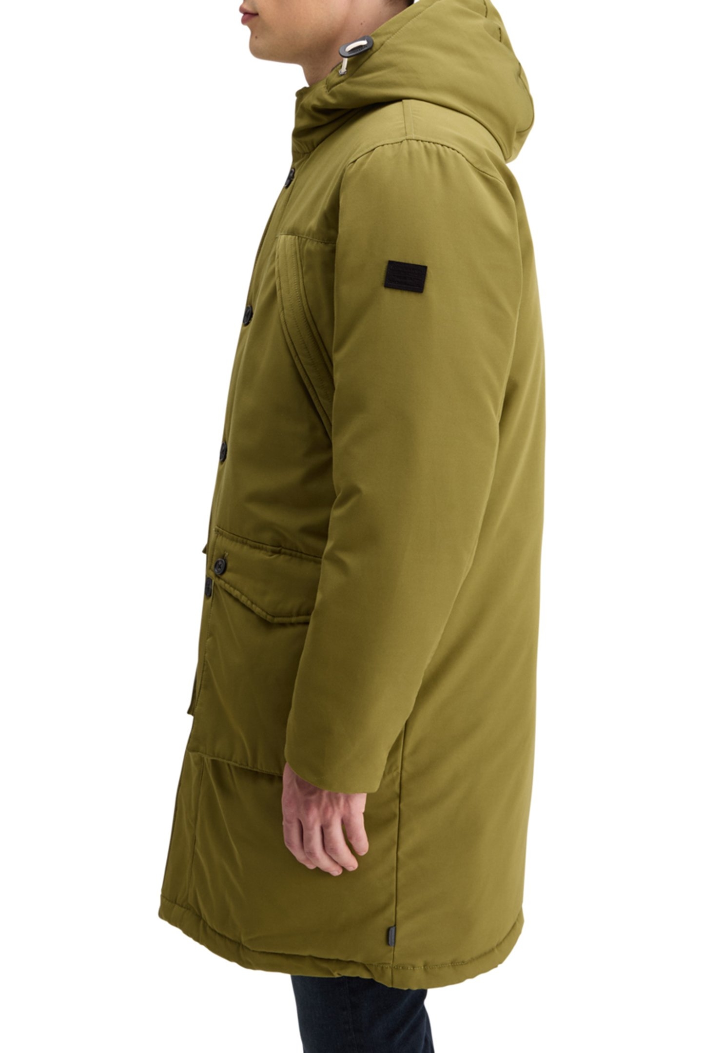 HERITAGE WATER REPELLENT PARKA MOSS GREEN 7