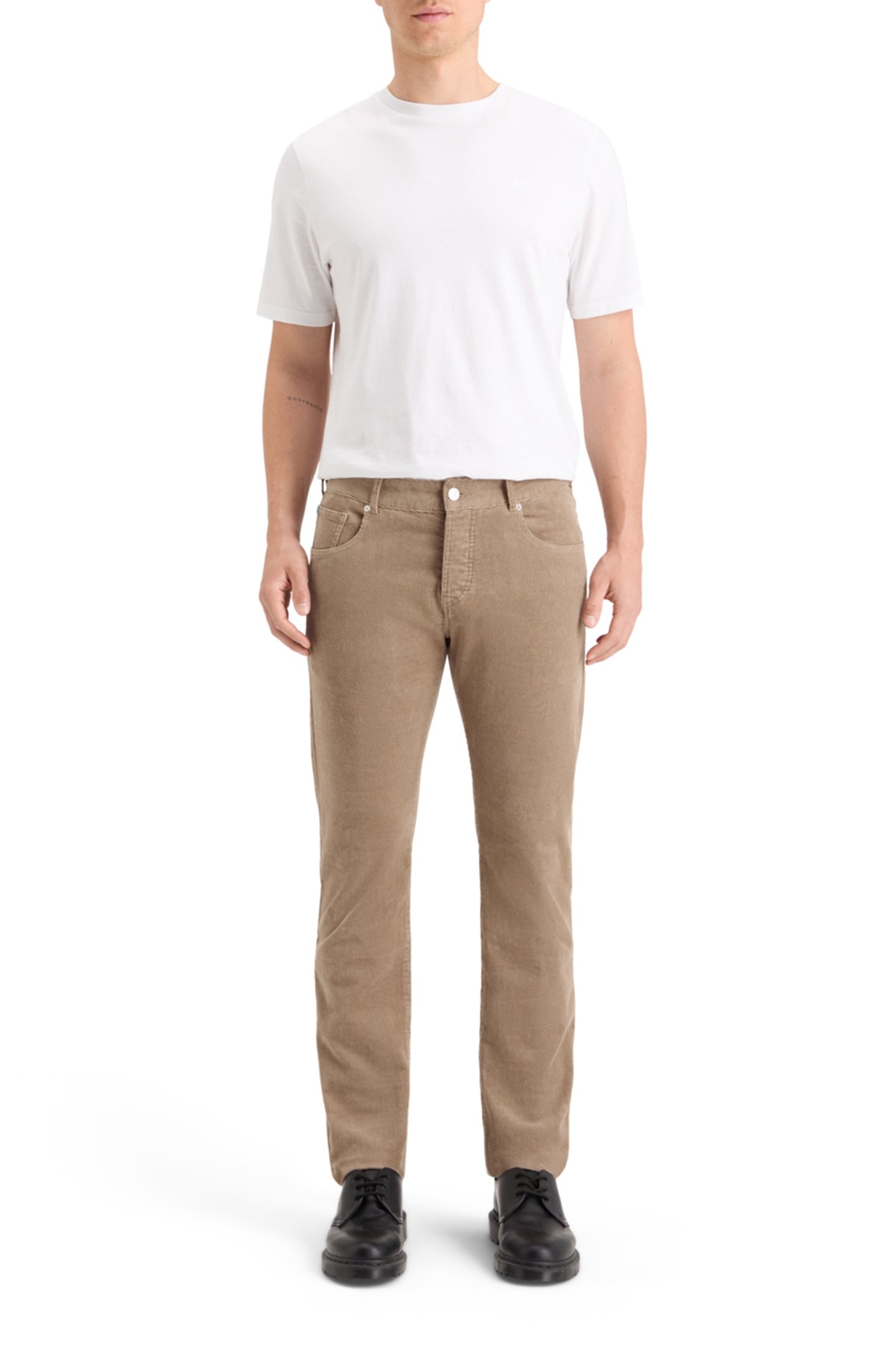 RALSTON 5 POCKET CORDUROY CHINO MOCHA 3