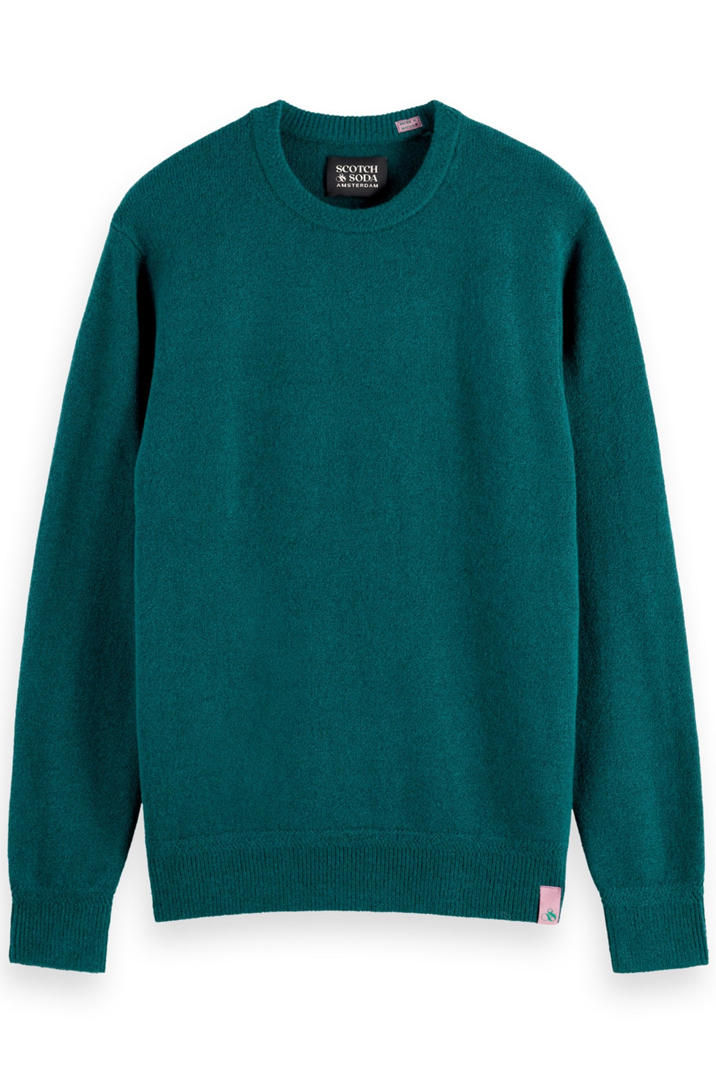 SOFT KNIT REGULAR FIT SWEATER CYPRESS GREEN 1