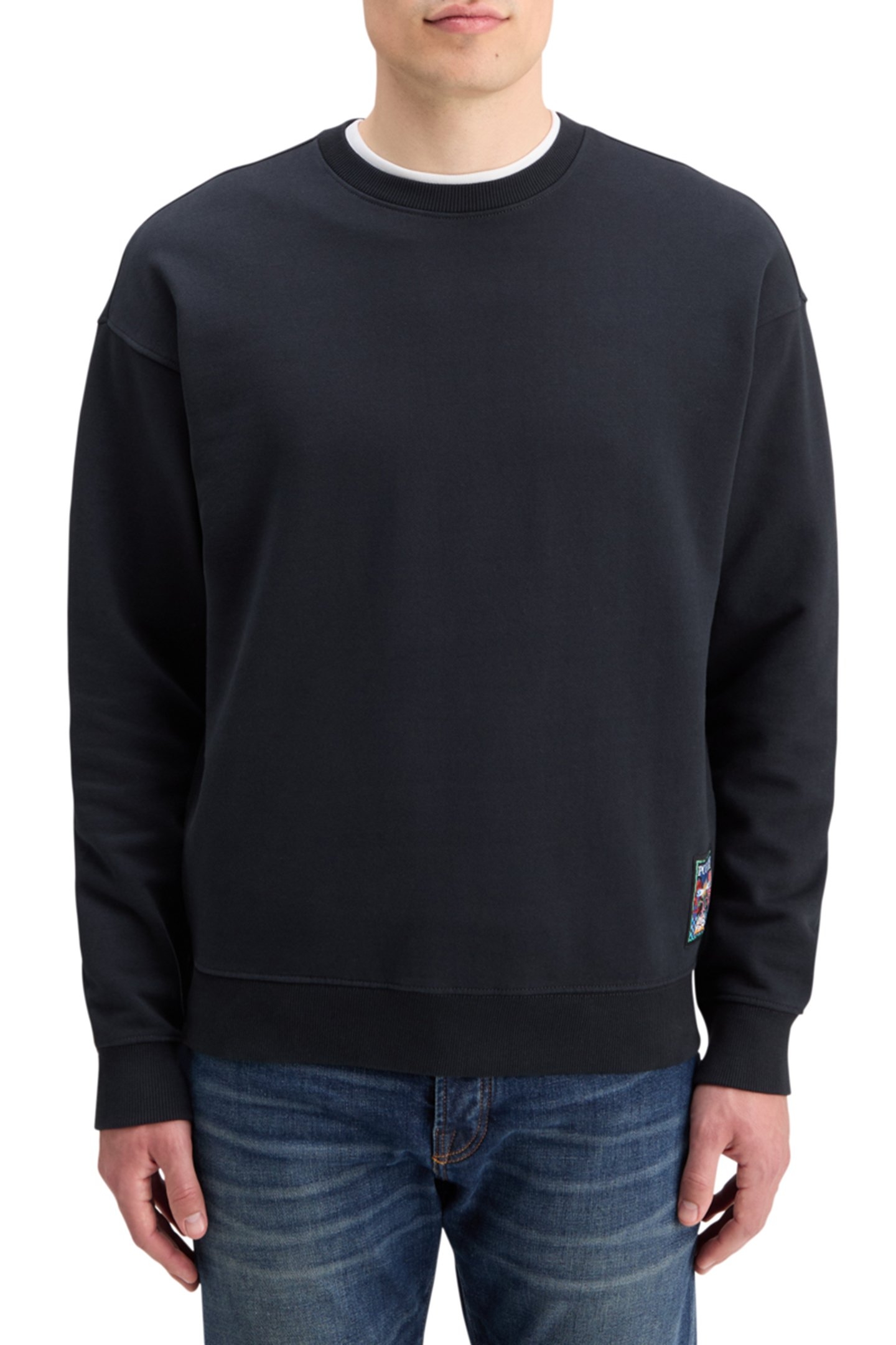 FRONT BACK ARTWORK SWEATSHIRT BLACK 1