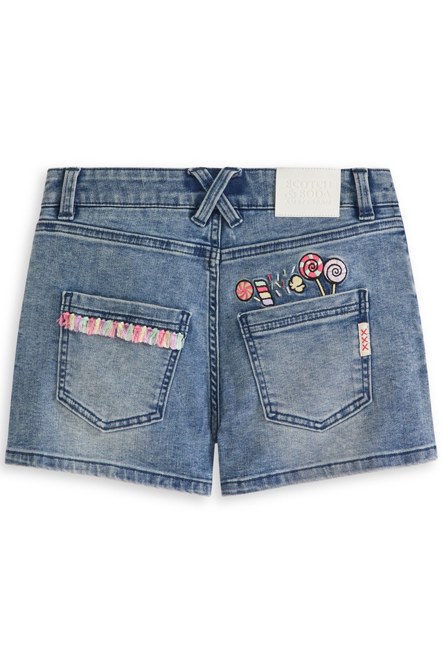 GIRLS S&S DENIM SHORT GALCIER ICE 2