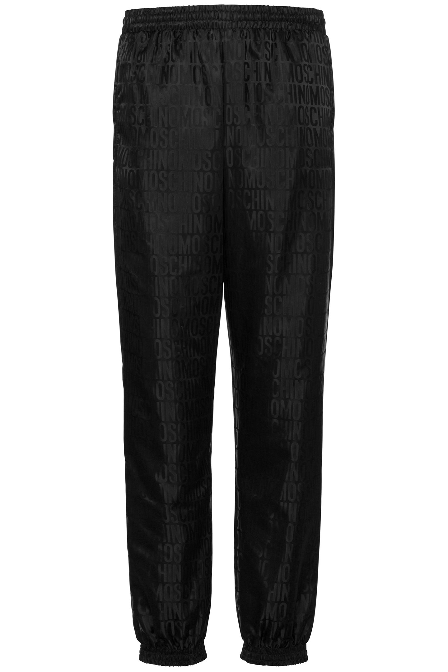 JOGGING IN NYLON JACQUARD ALLOVER LOGO BLACK 3