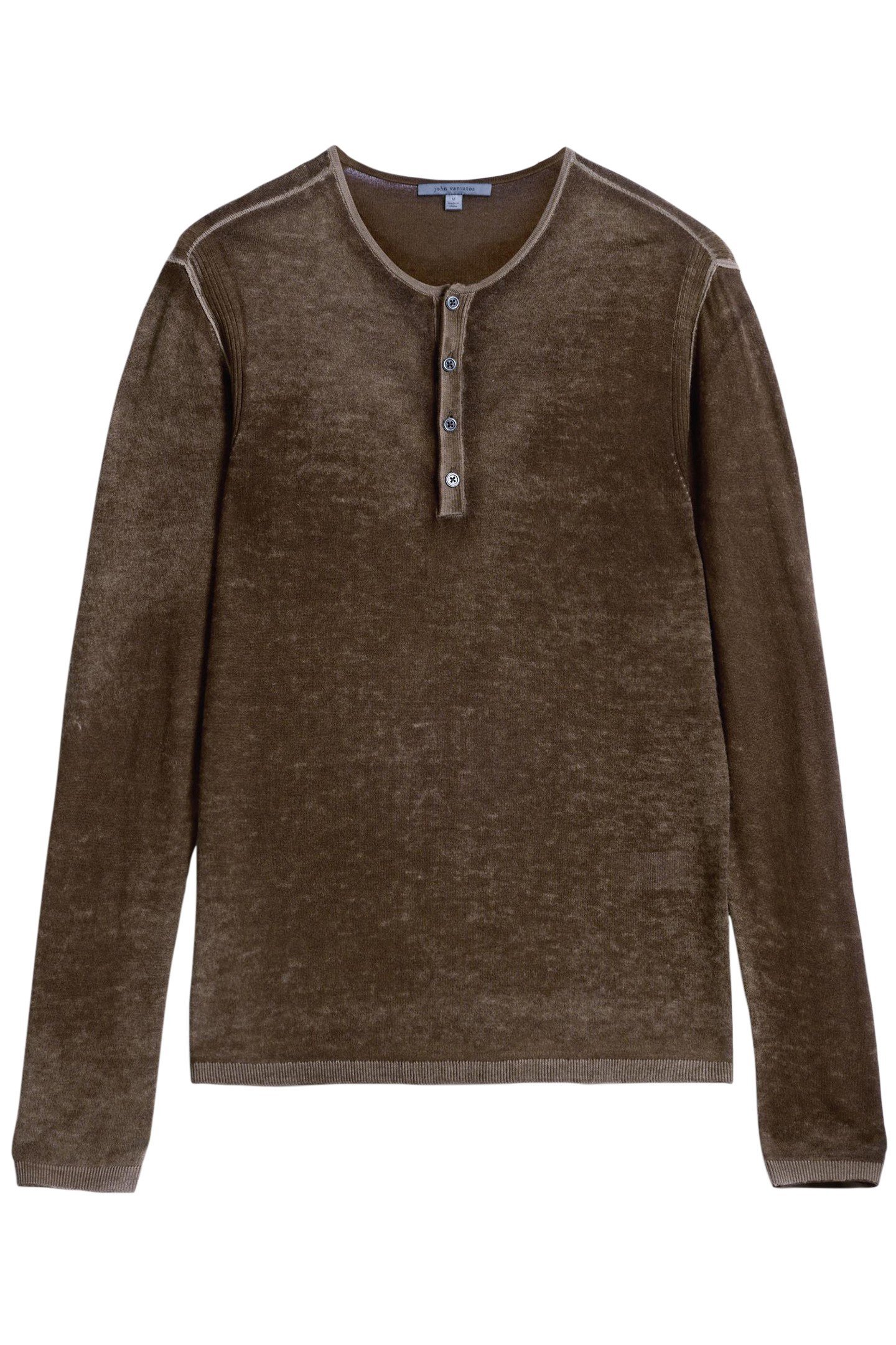 CHRISTIE REVERSE PRINTED HENLEY CHESTNUT 2