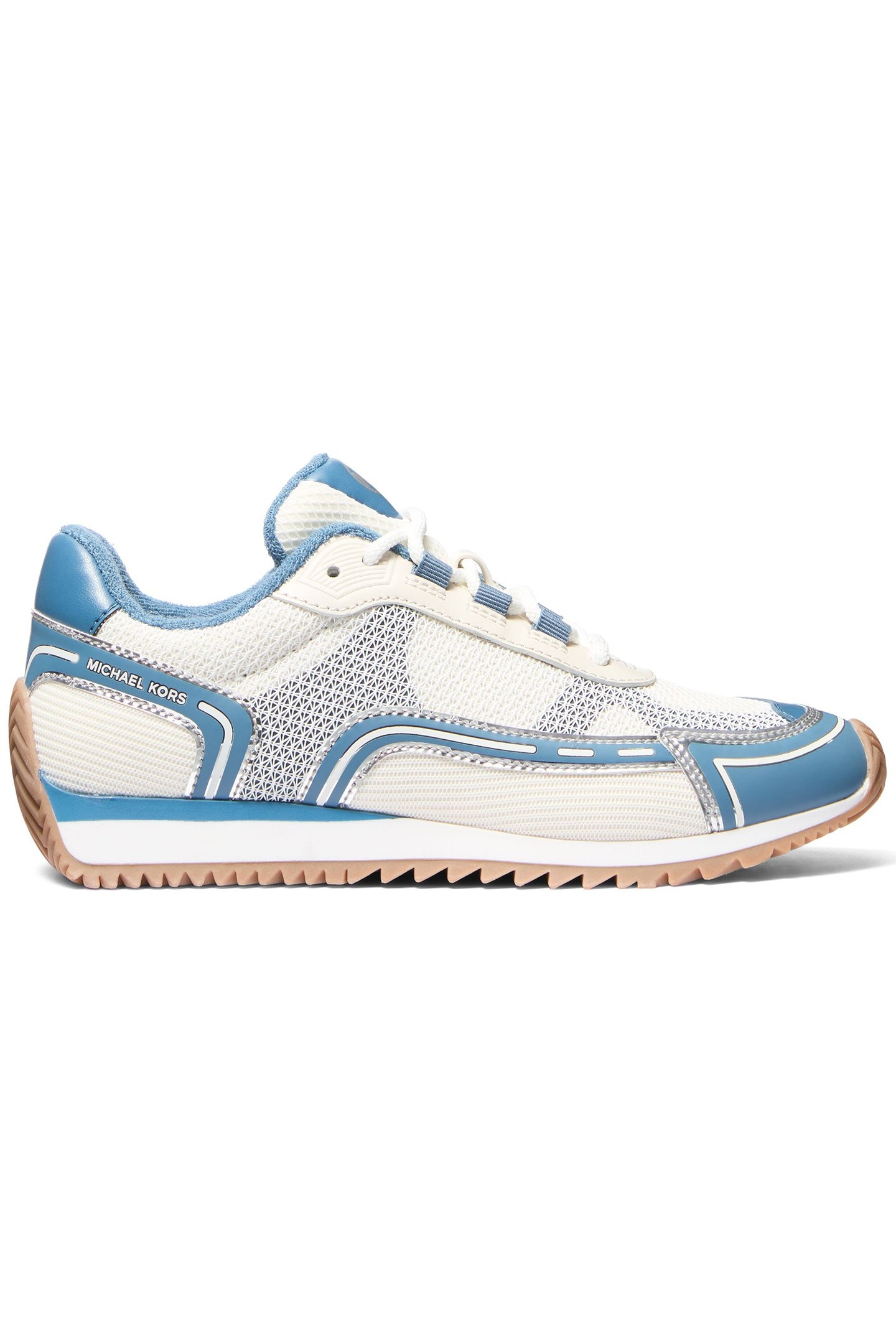 BYRDIE TRAINER IN CHAMBRAY BLUE AND WHITE 1