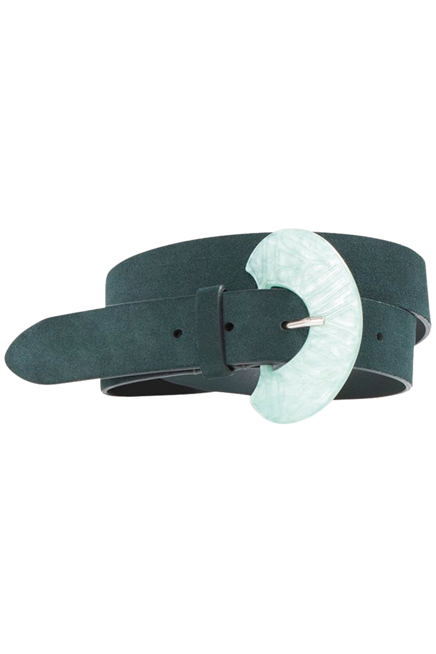 APIS - EVERGREEN BELT IN SUEDE LEATHER 1