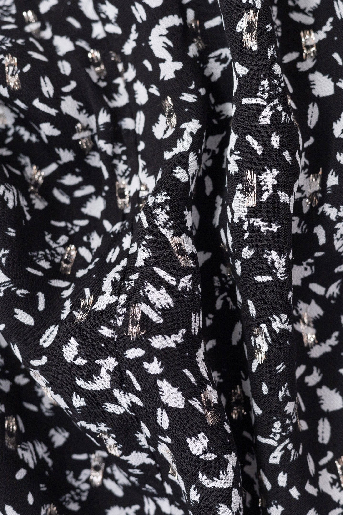 ROCK TACHIST PRINT BLACK SKIRT 7