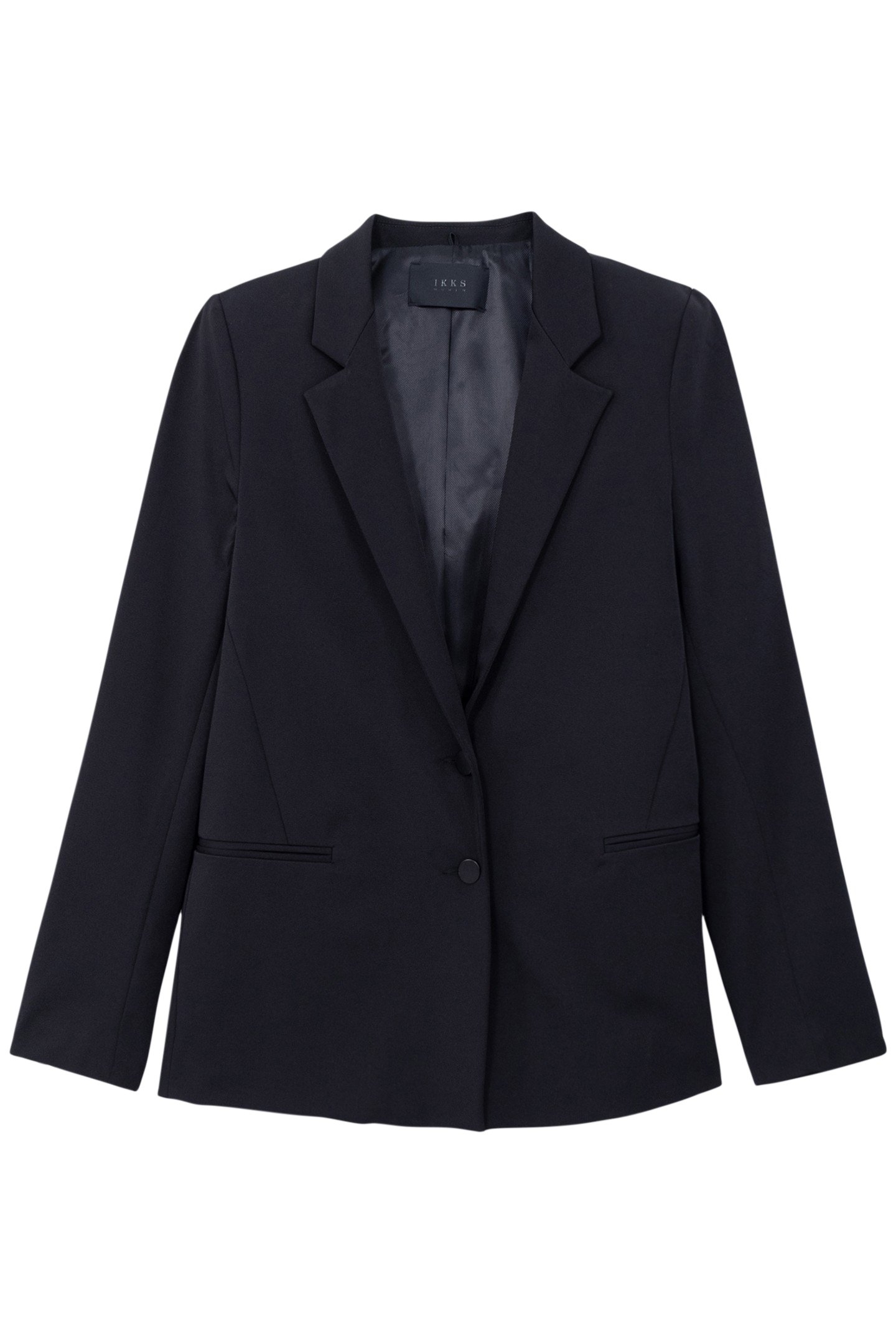 BLACK PAREMENT HOODED JACKET 1