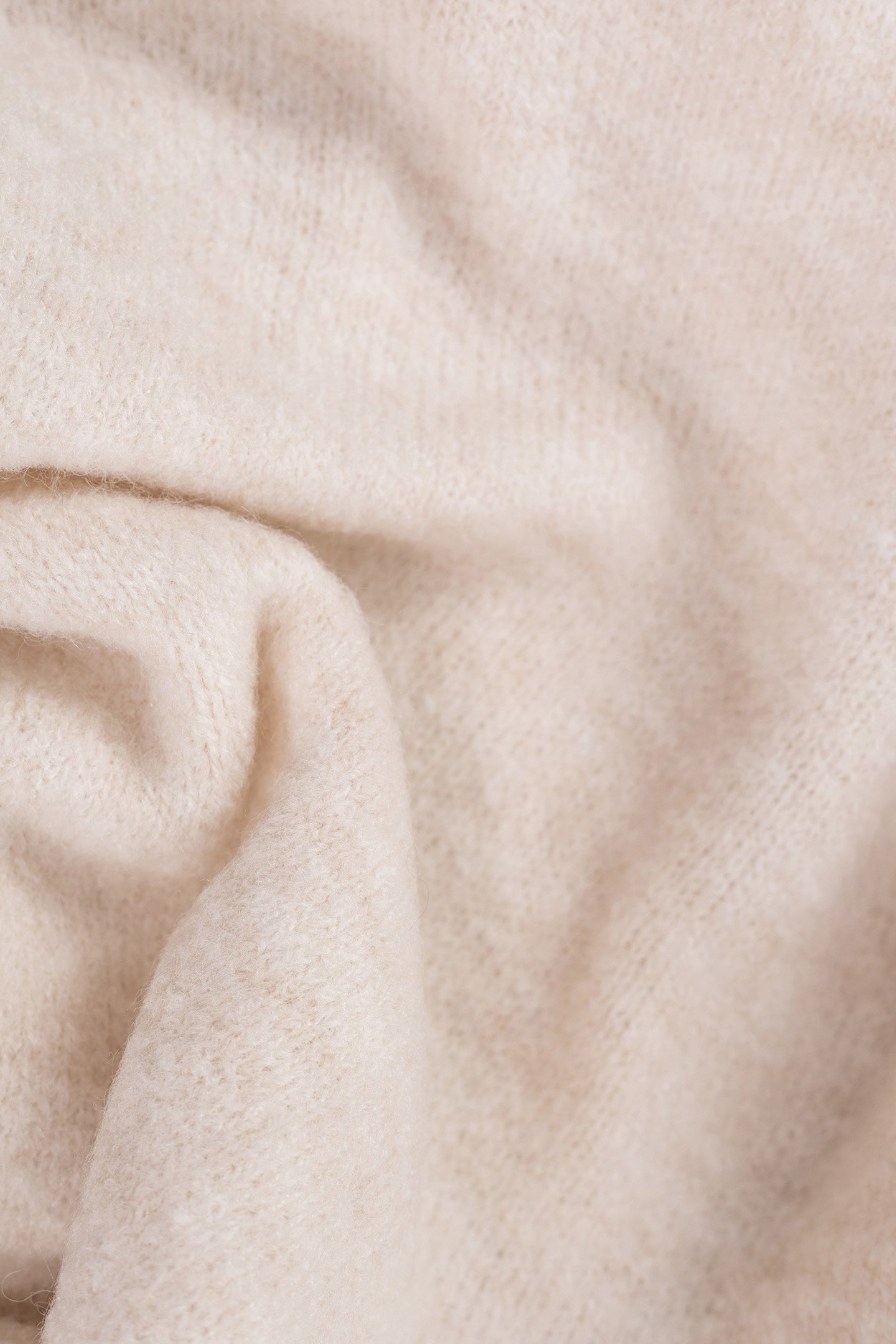 ECRU KNITTED SWEATER WITH BUTTONS ON SLEEVES 4