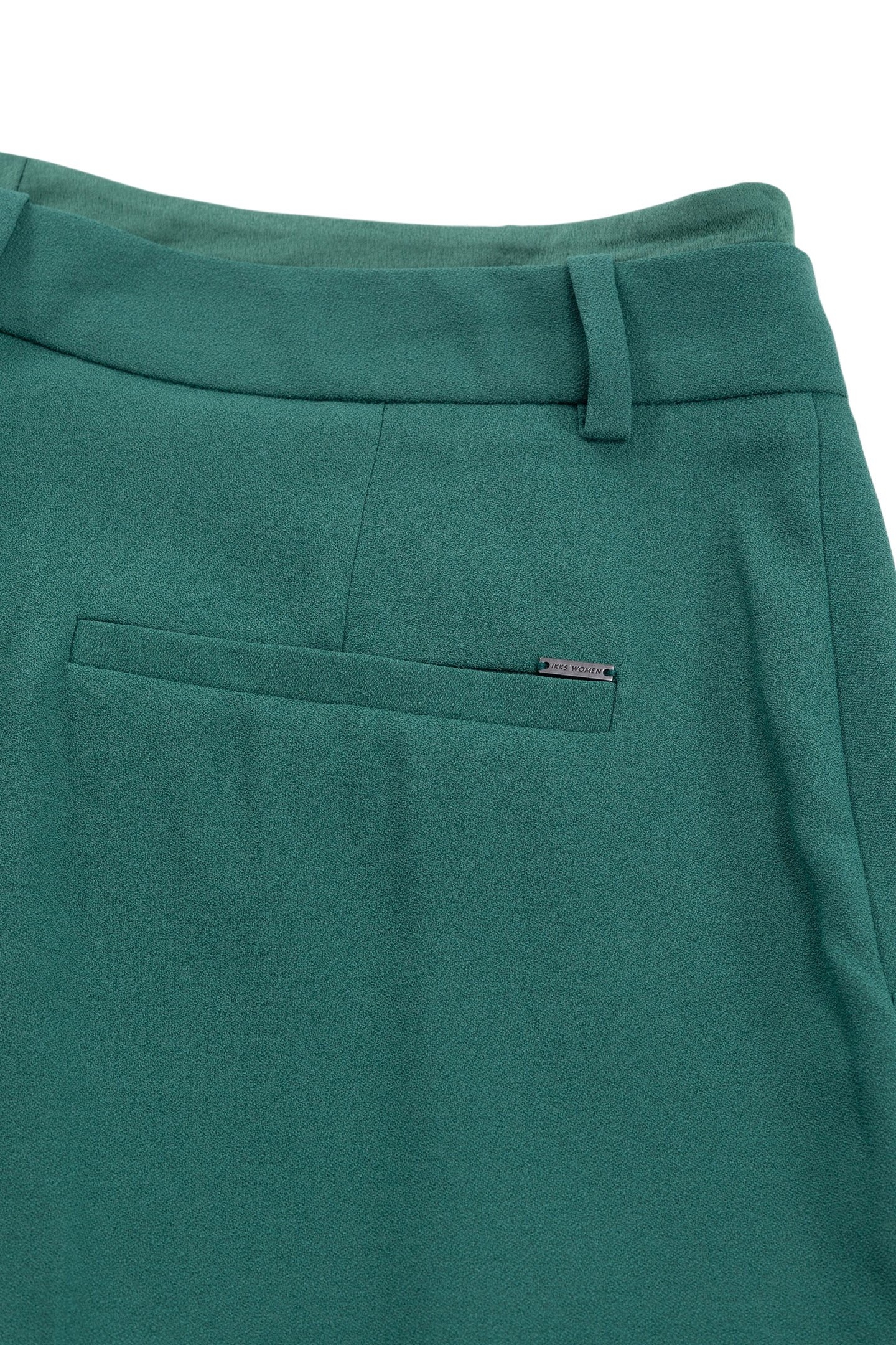 WIDE EMERALD DOUBLE-BREASTED SUIT PANTS 4