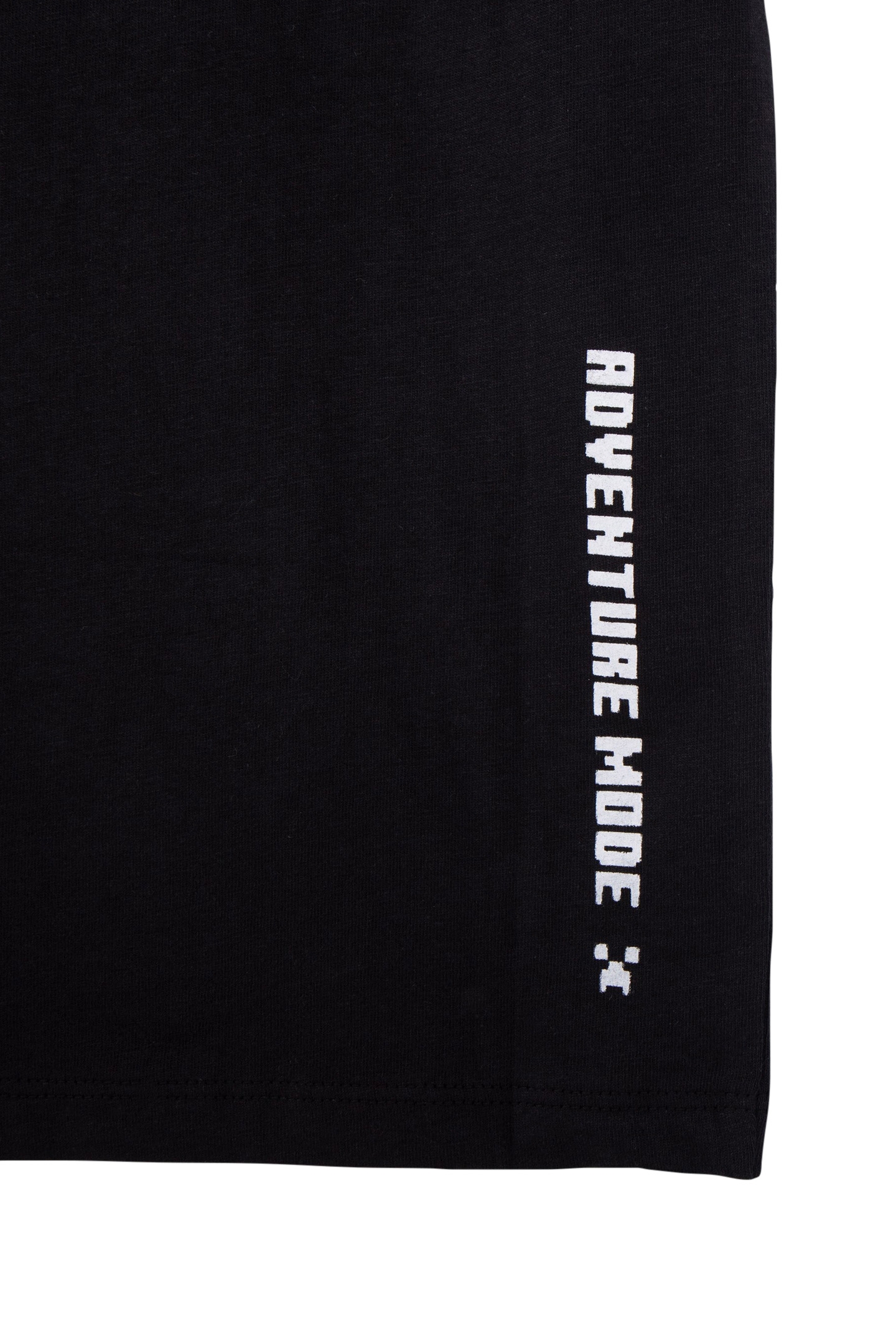 BOYS’ BLACK T-SHIRT WITH EMBOSSED MINECRAFT SLOGANS 5