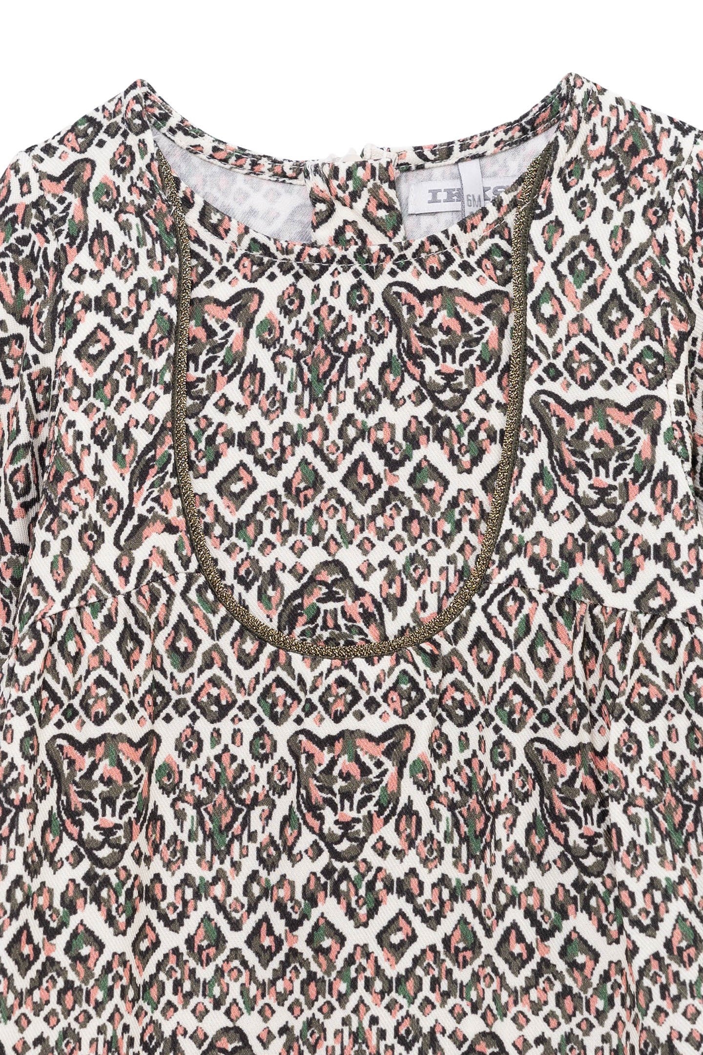 ECRU DRESS LENZING™ ECOVERO™ ETHNIC BABY GIRL 5