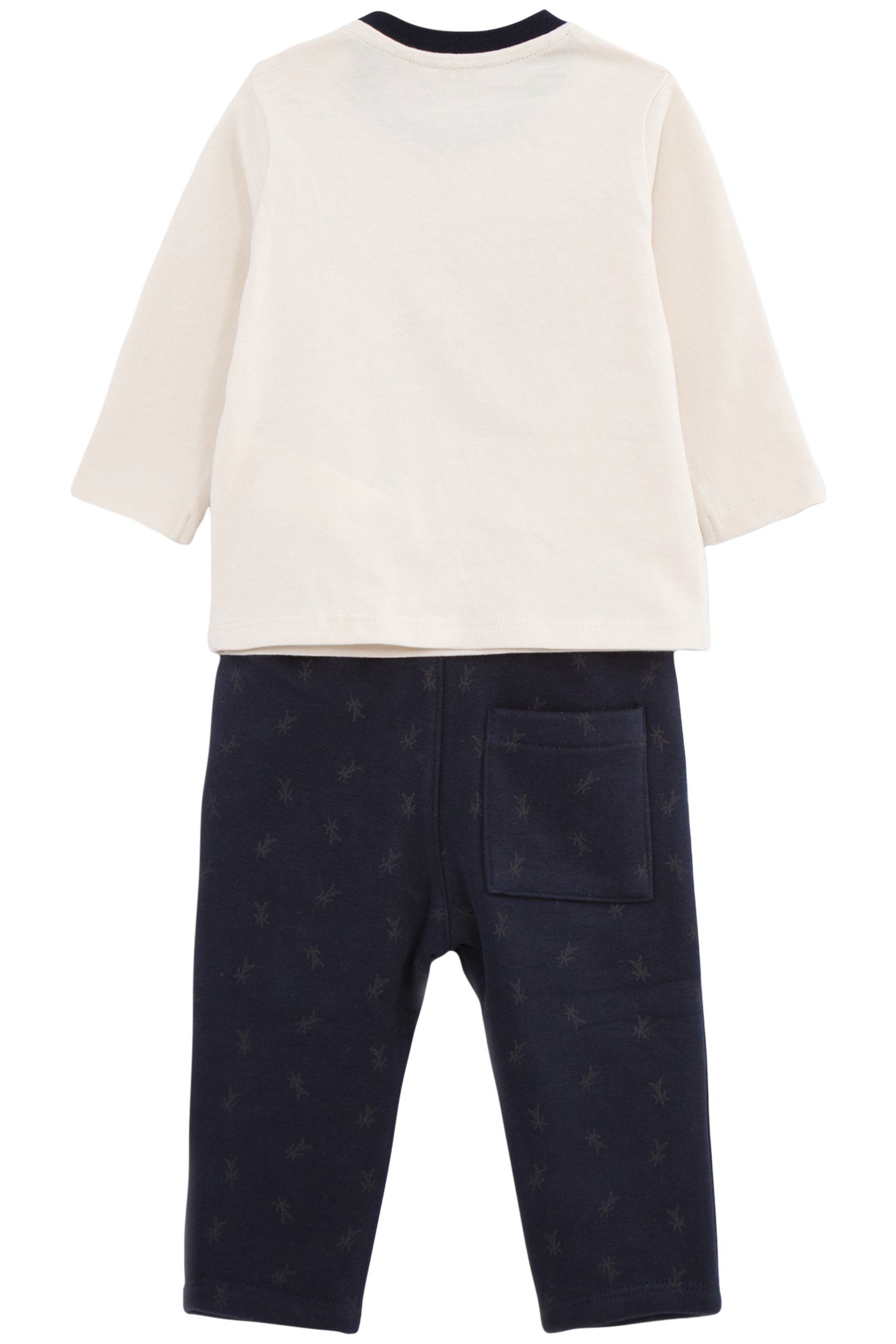 2-IN-1 BABY BOY EIFFEL TOWER T-SHIRT AND JOGGING SUIT SET 3