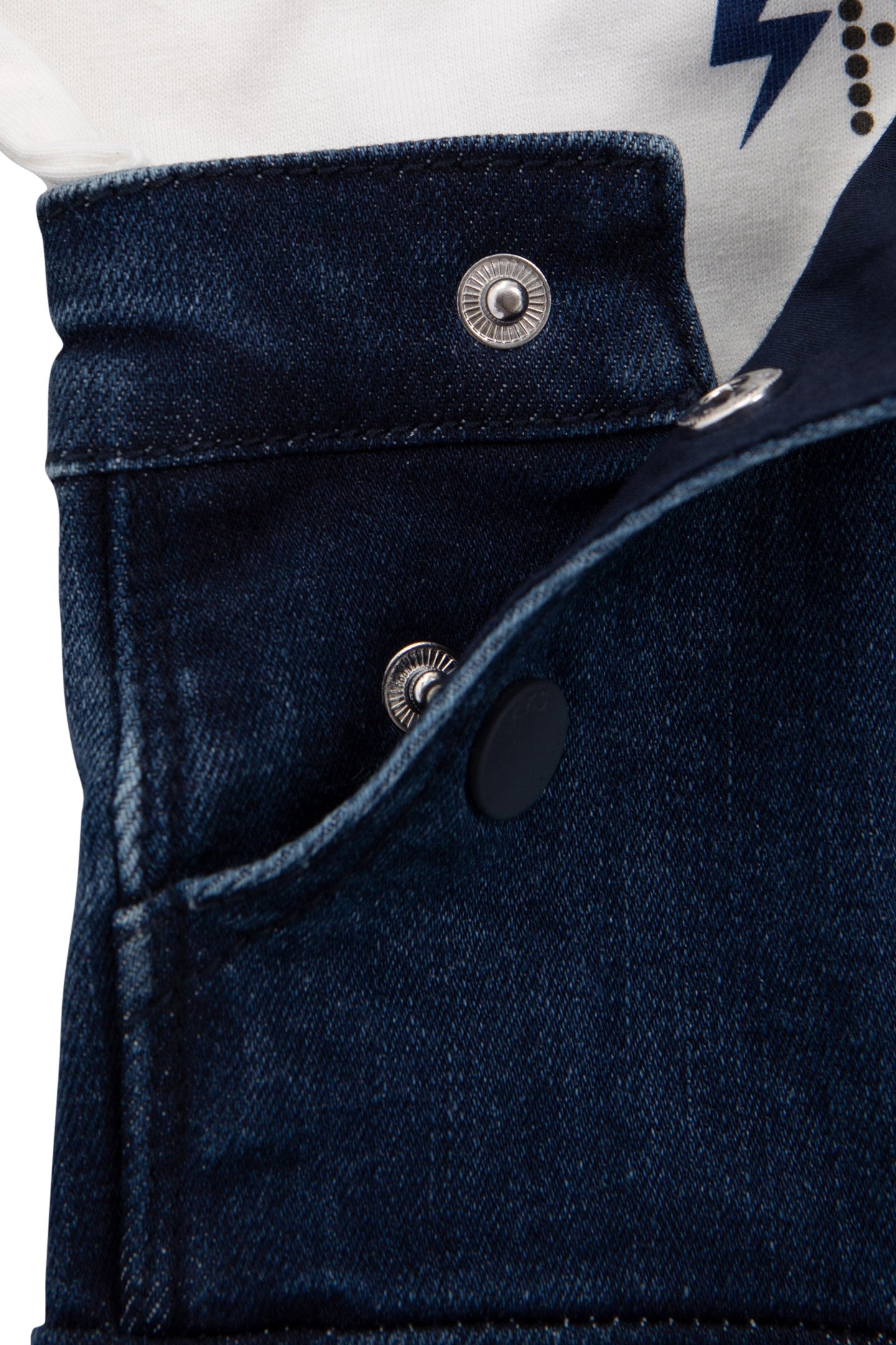 BABY BOY 2-IN-1 T-SHIRT AND DENIM OVERALLS SET 6