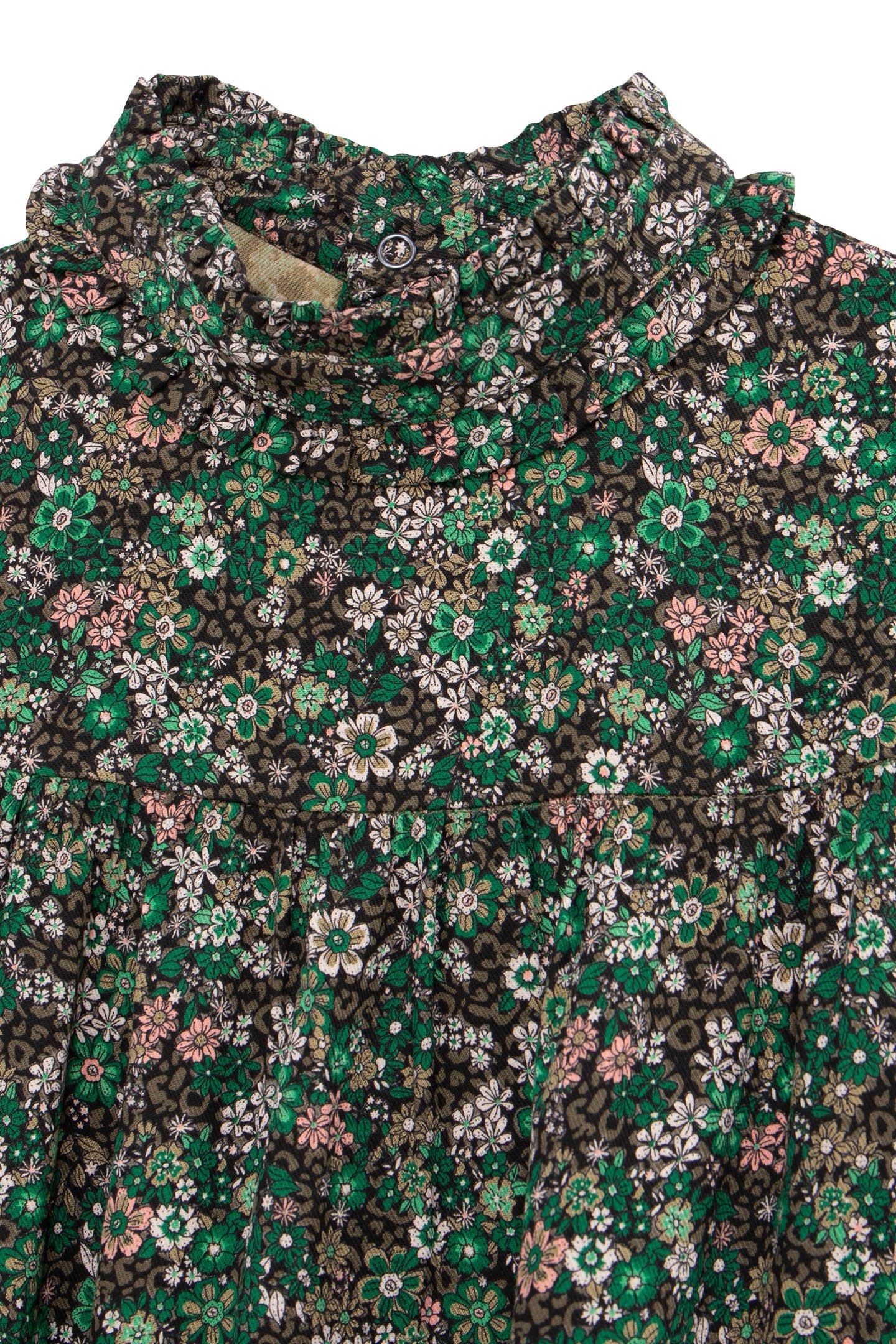 KHAKI BLOUSE LENZING™ ECOVERO™ LEOFLORAL PRINT GIRL 3