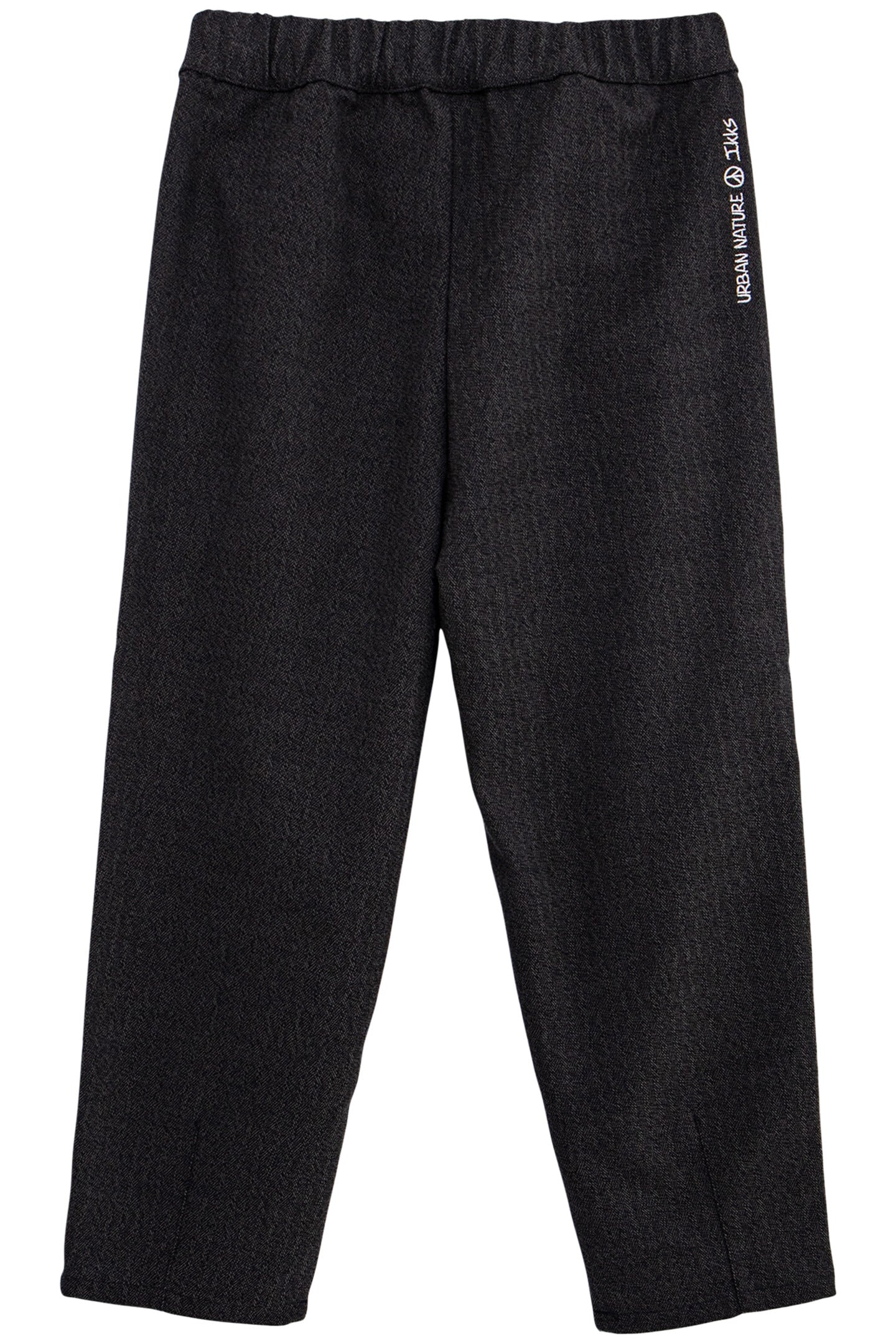 GIRL'S BLACK FAUX-UNI JEWEL-RIBBON PANTS 2