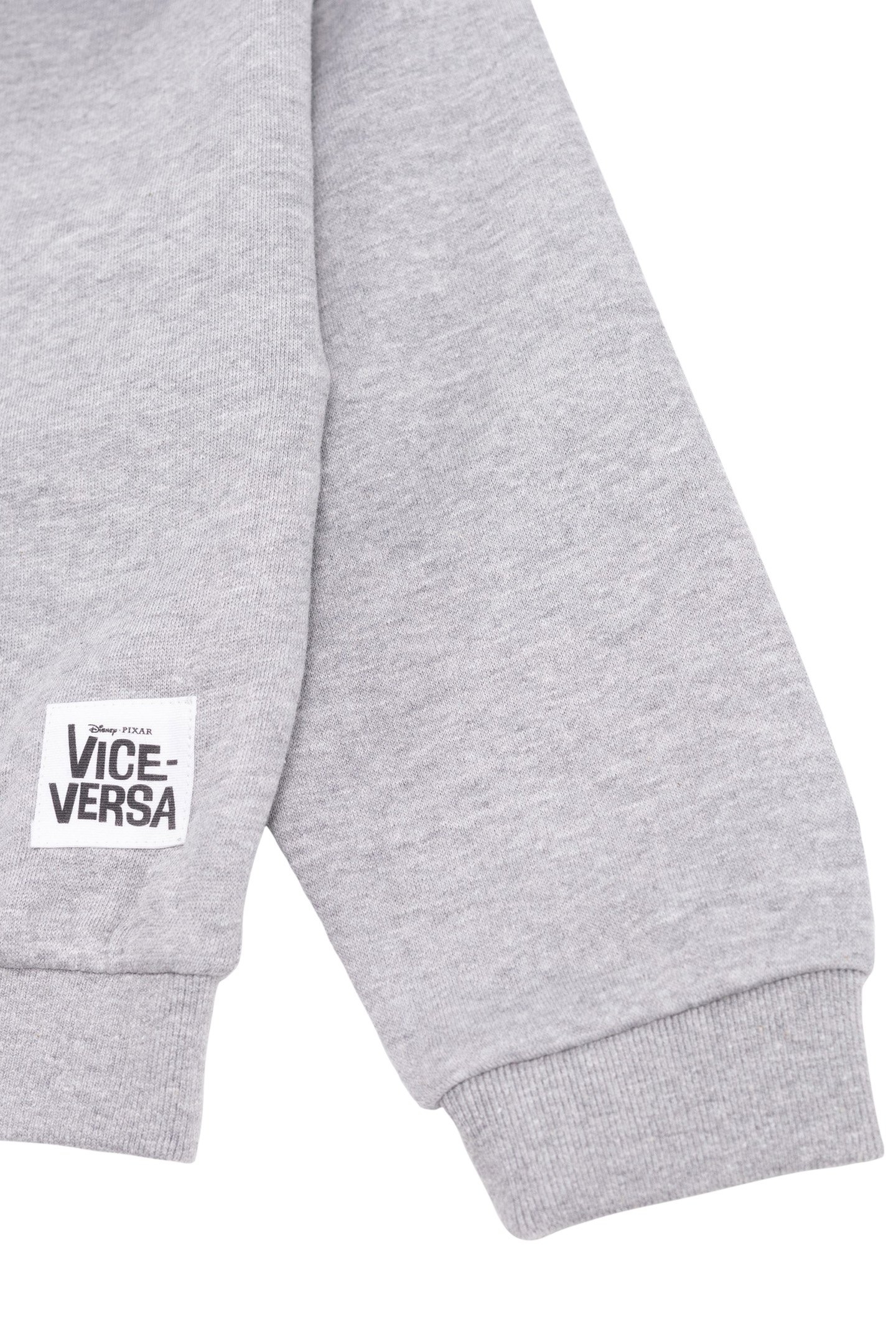 SWEAT GREY ORGANIC COTTON VISUEL JOIE VICE-VERSA GIRL 3