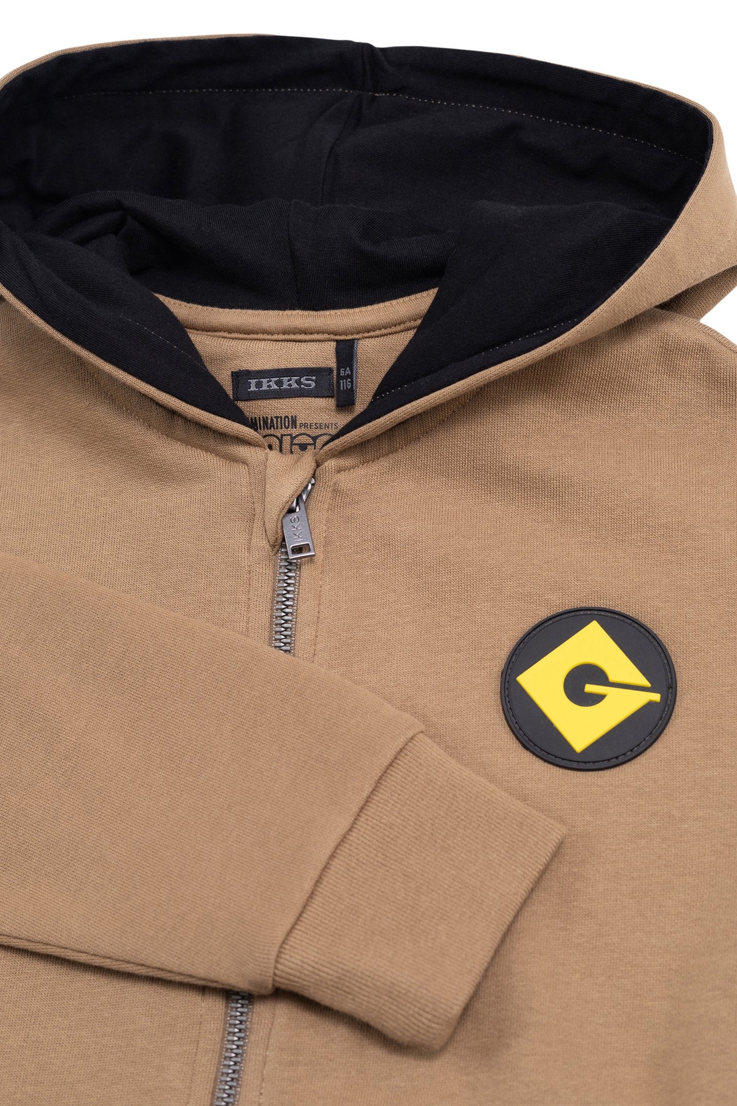 ORGANIC CAMEL CARDIGAN MAXI VISUAL GRU DOS MINIONS BOY 3