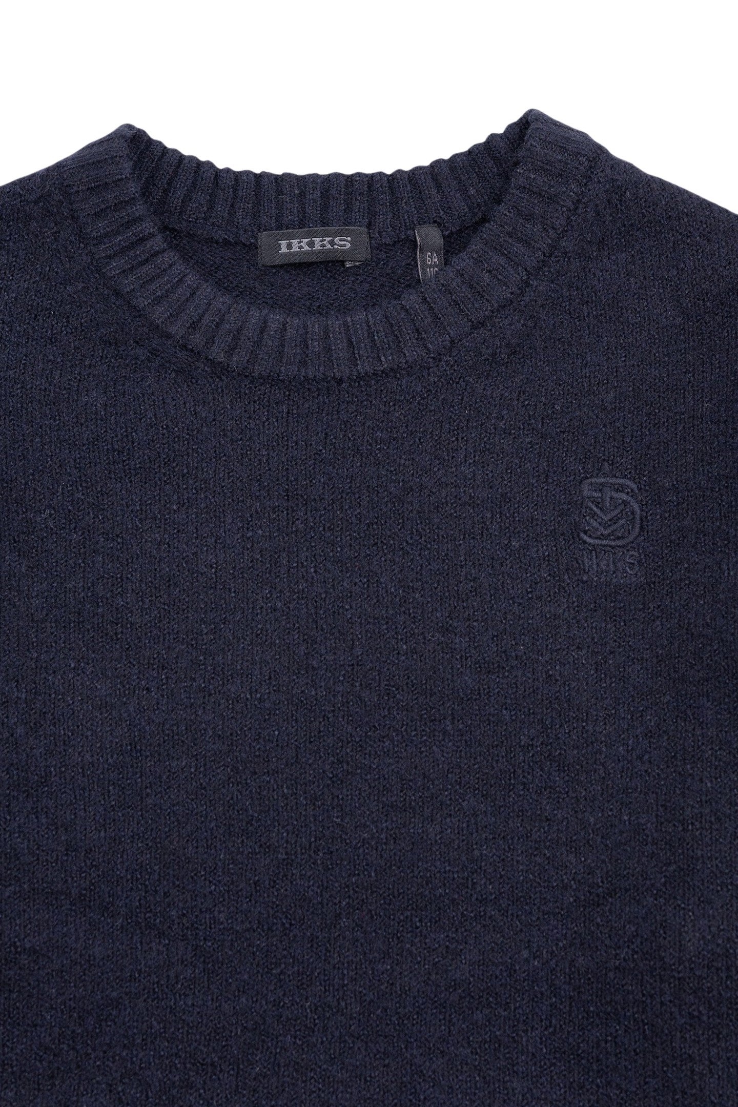 BOY'S FLUFFY KNIT NAVY SWEATER 3