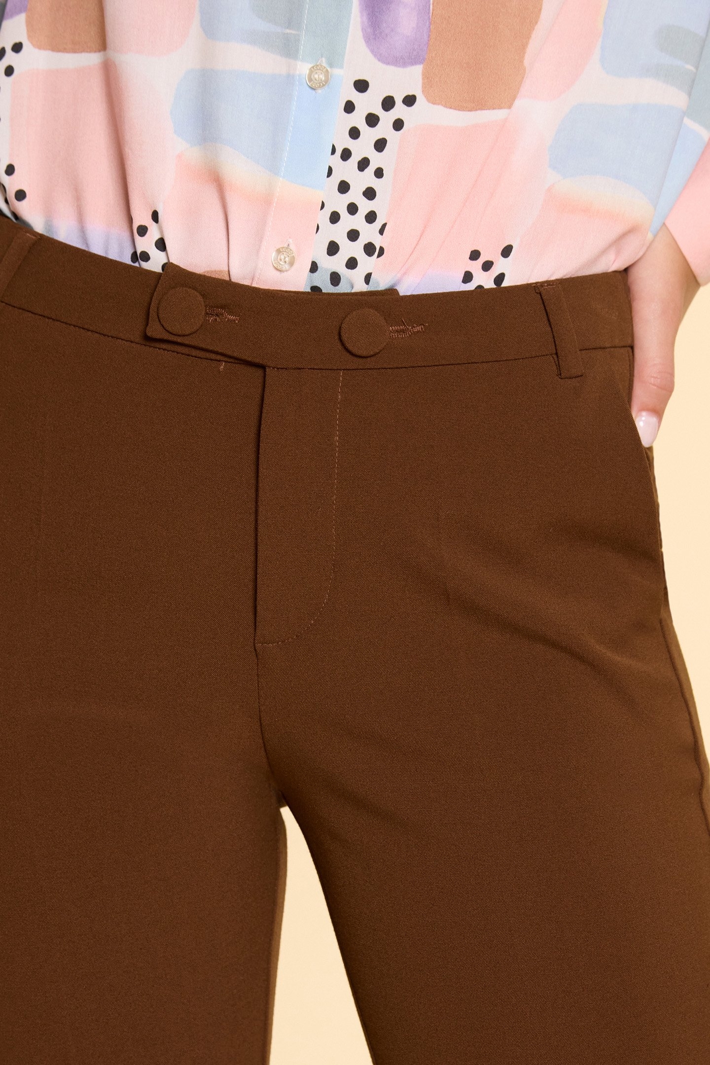 CAMEL SUIT TROUSERS 6