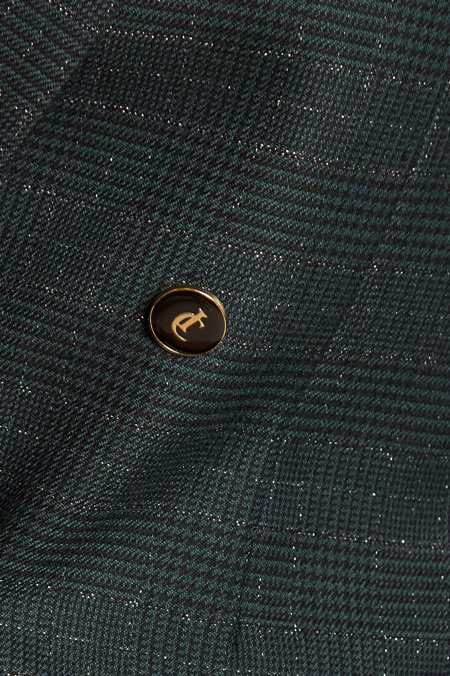 MIDNIGHT GREEN CHECK  SUIT JACKET 7