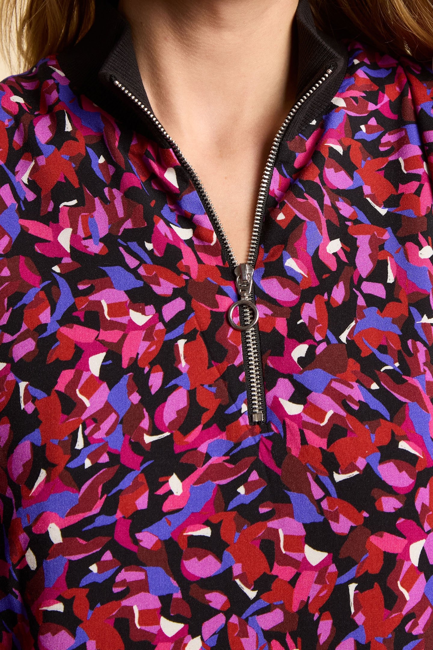 BLACK CAMOUFLAGE PRINT DRESS 6