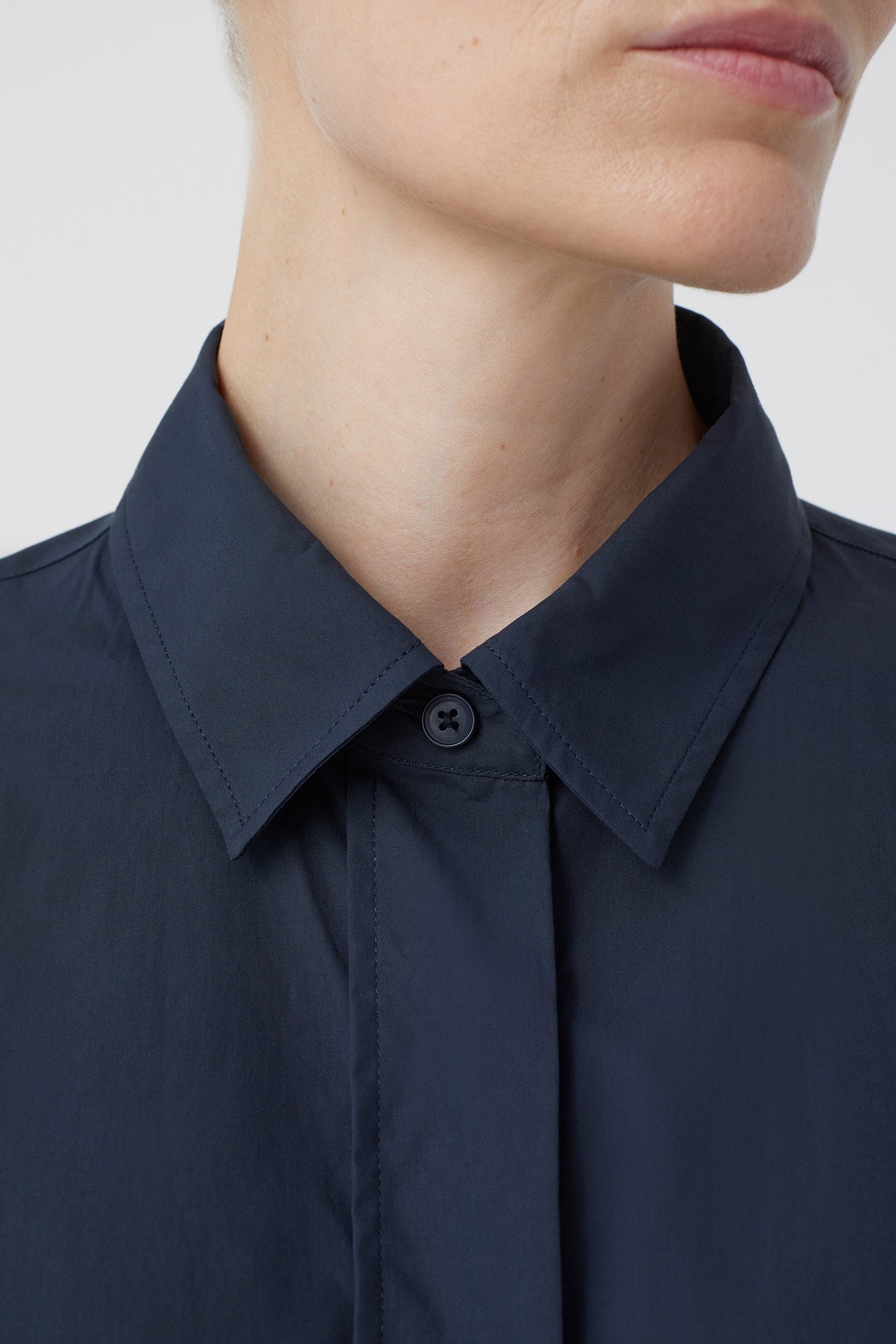 CLASSIC SHIRT SHIRTS & BLOUSES DARK NIGHT 4