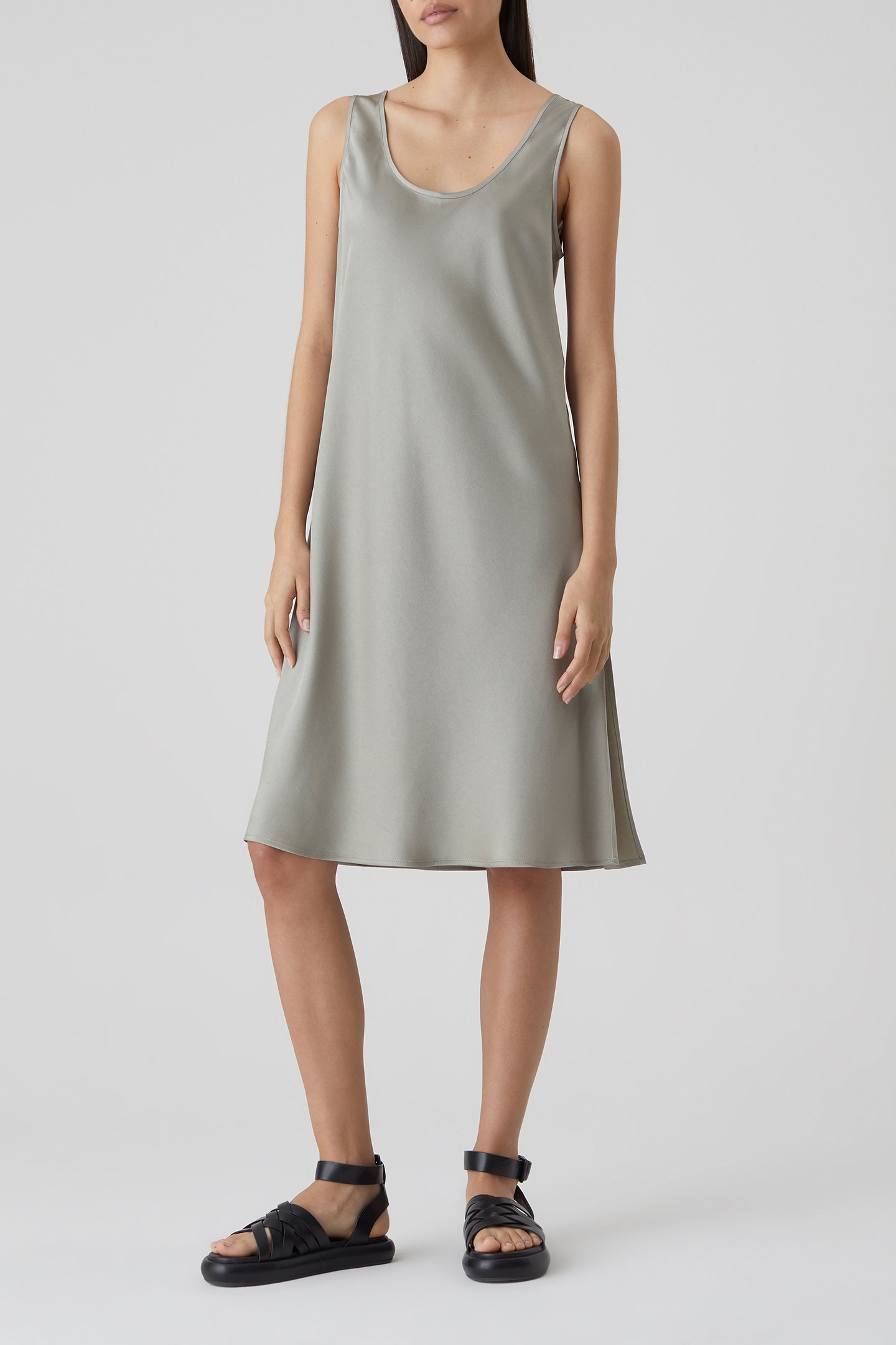 TOP DRESS DRESSES GREY VENEER 1