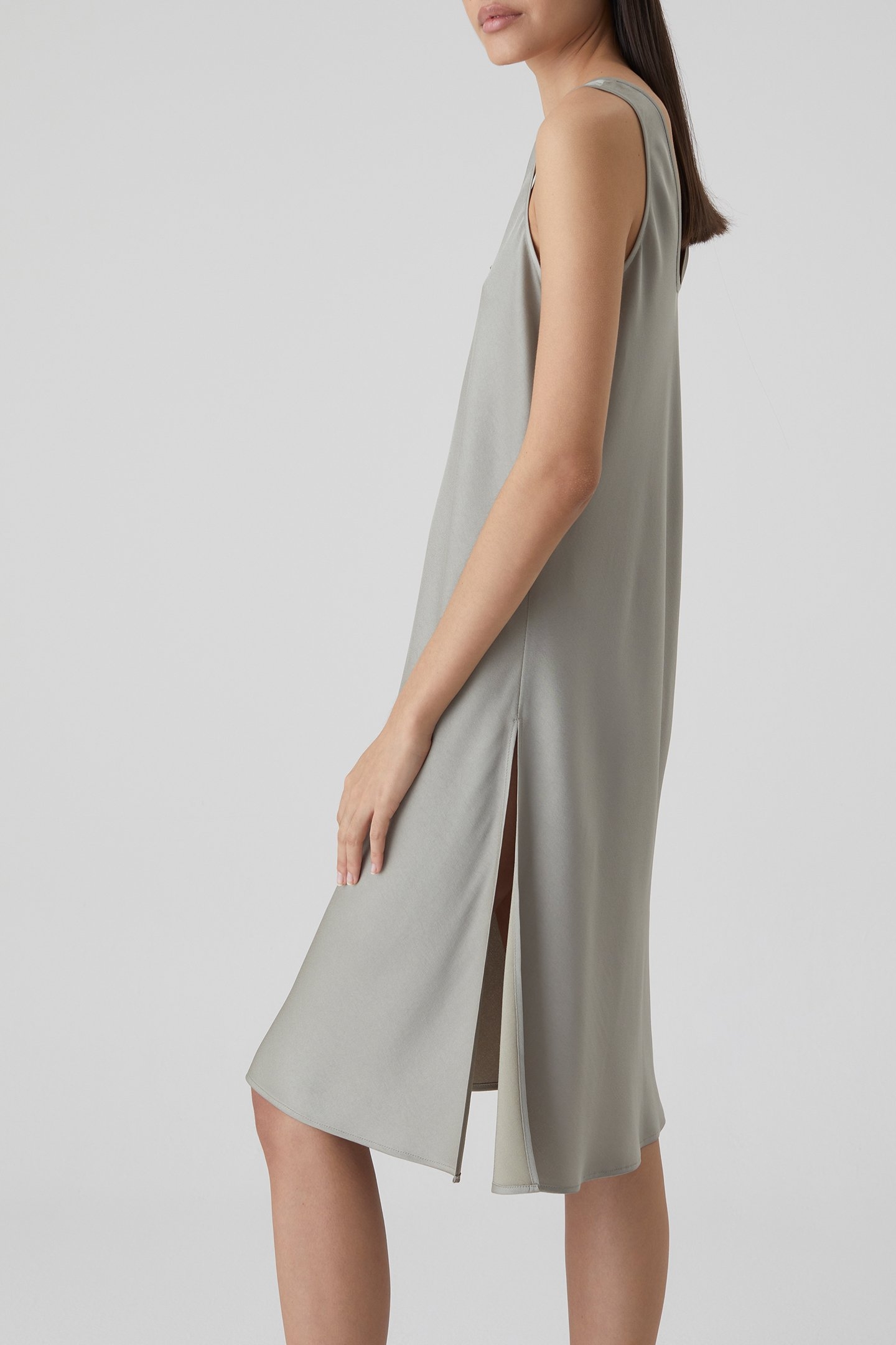 TOP DRESS DRESSES GREY VENEER 4