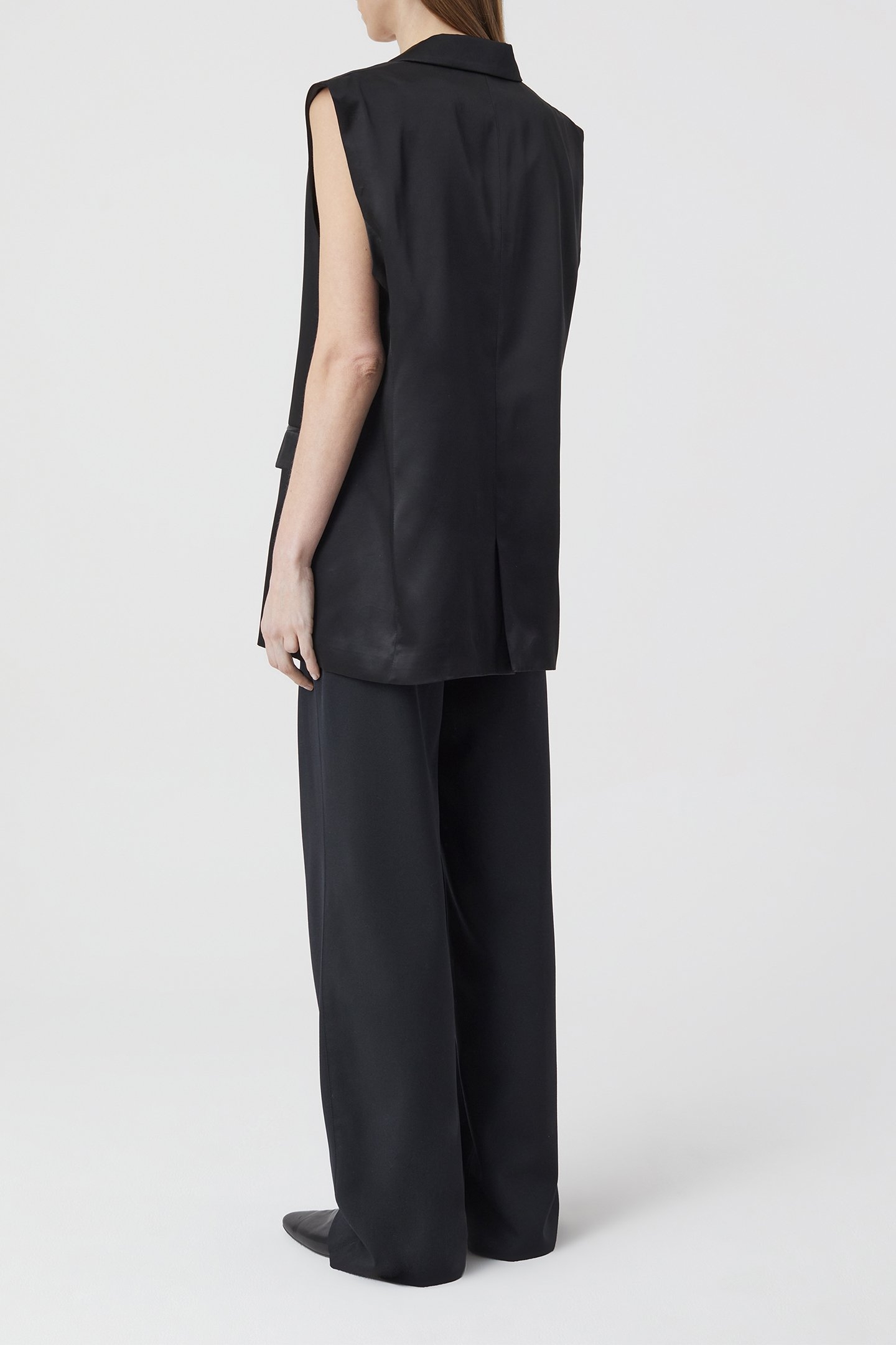 BLAZER VEST JACKETS & COATS BLACK 3