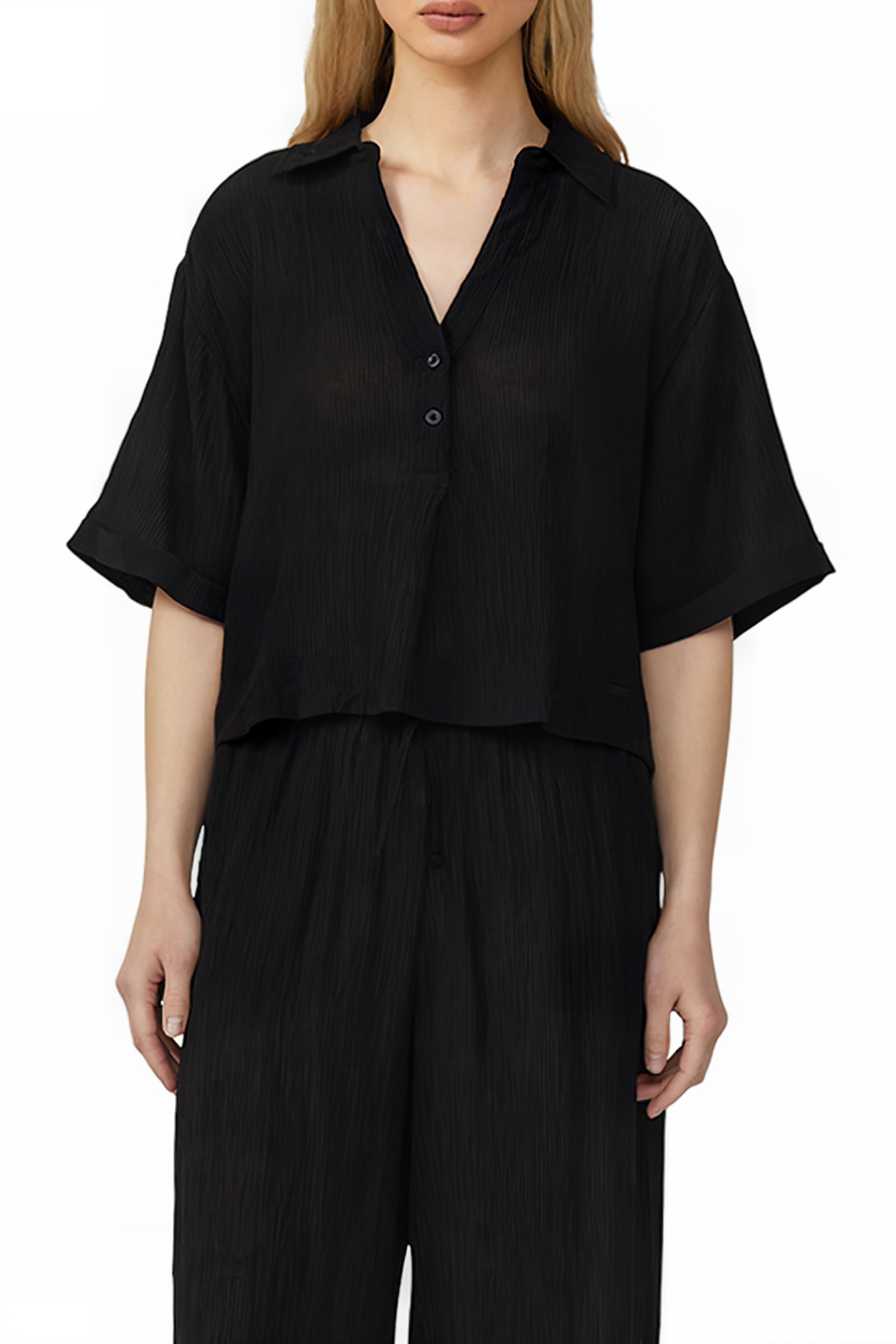 S.OLIVER-QS BLOUSES BLACK 1