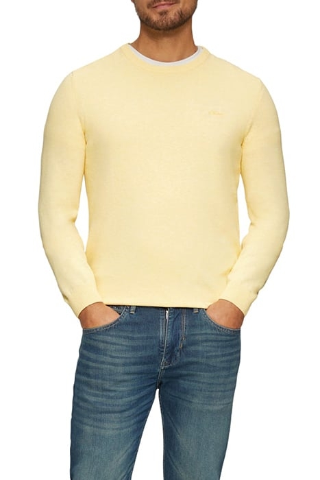 S.OLIVER PULLOVER YELLOW 1