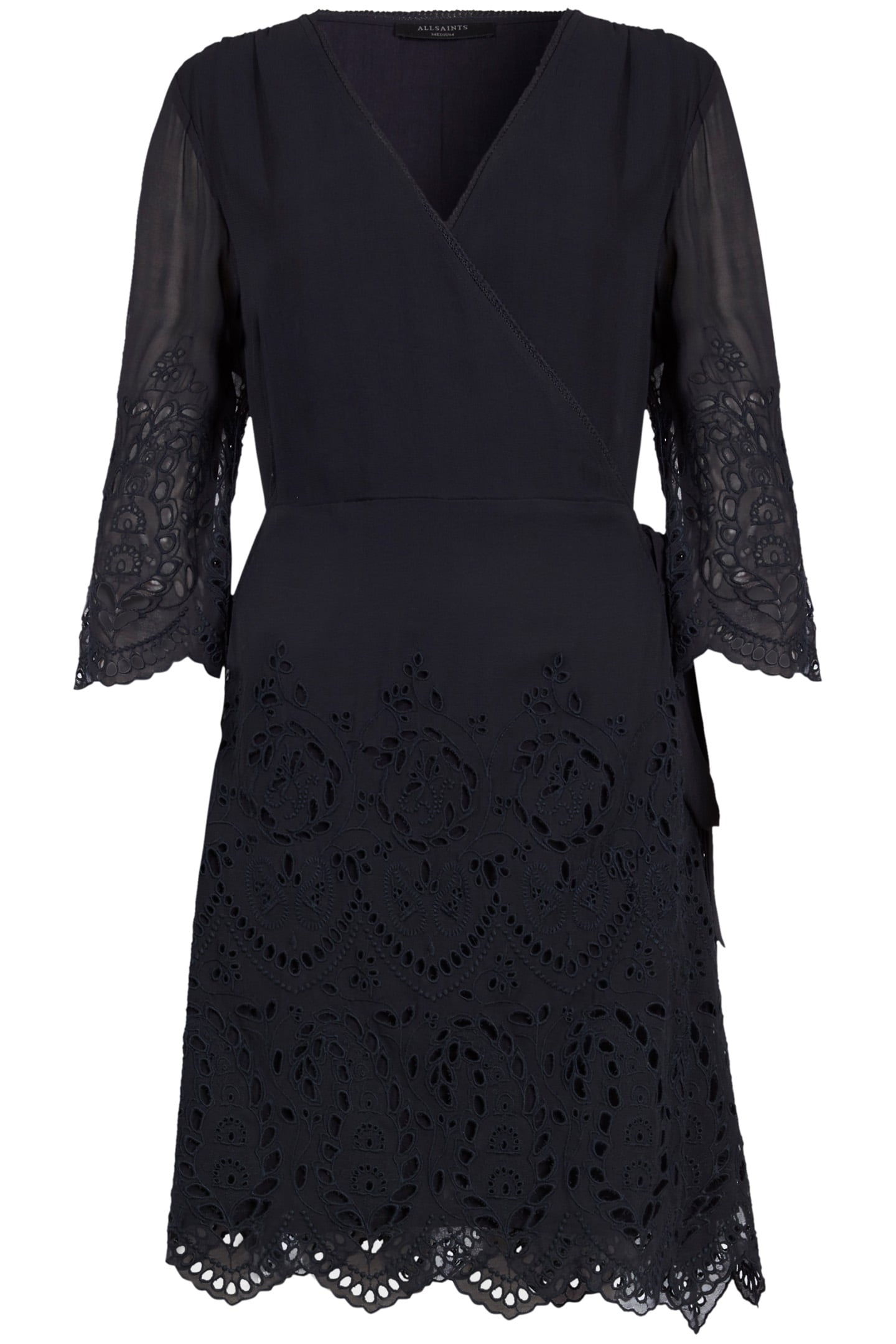 ZARIAH LS DRESS INK BLUE 1