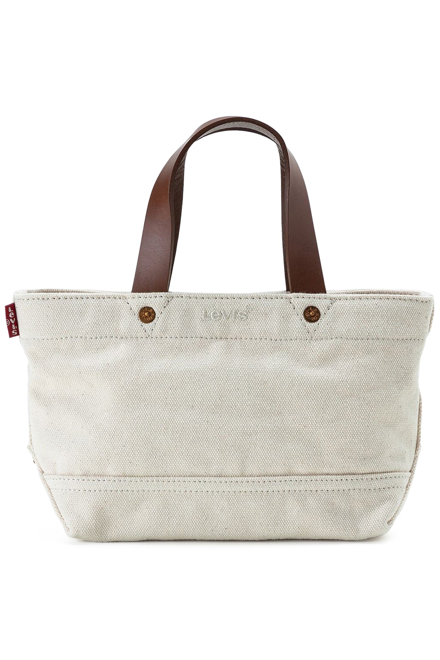 LEVI'S® HERITAGE MICRO TOTE BAG IN WHITE DENIM 1