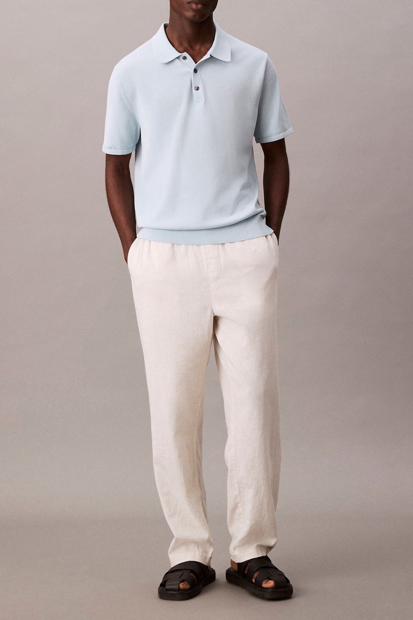 SS REGULAR FIT POLO SHIRT WINTER SKY 3